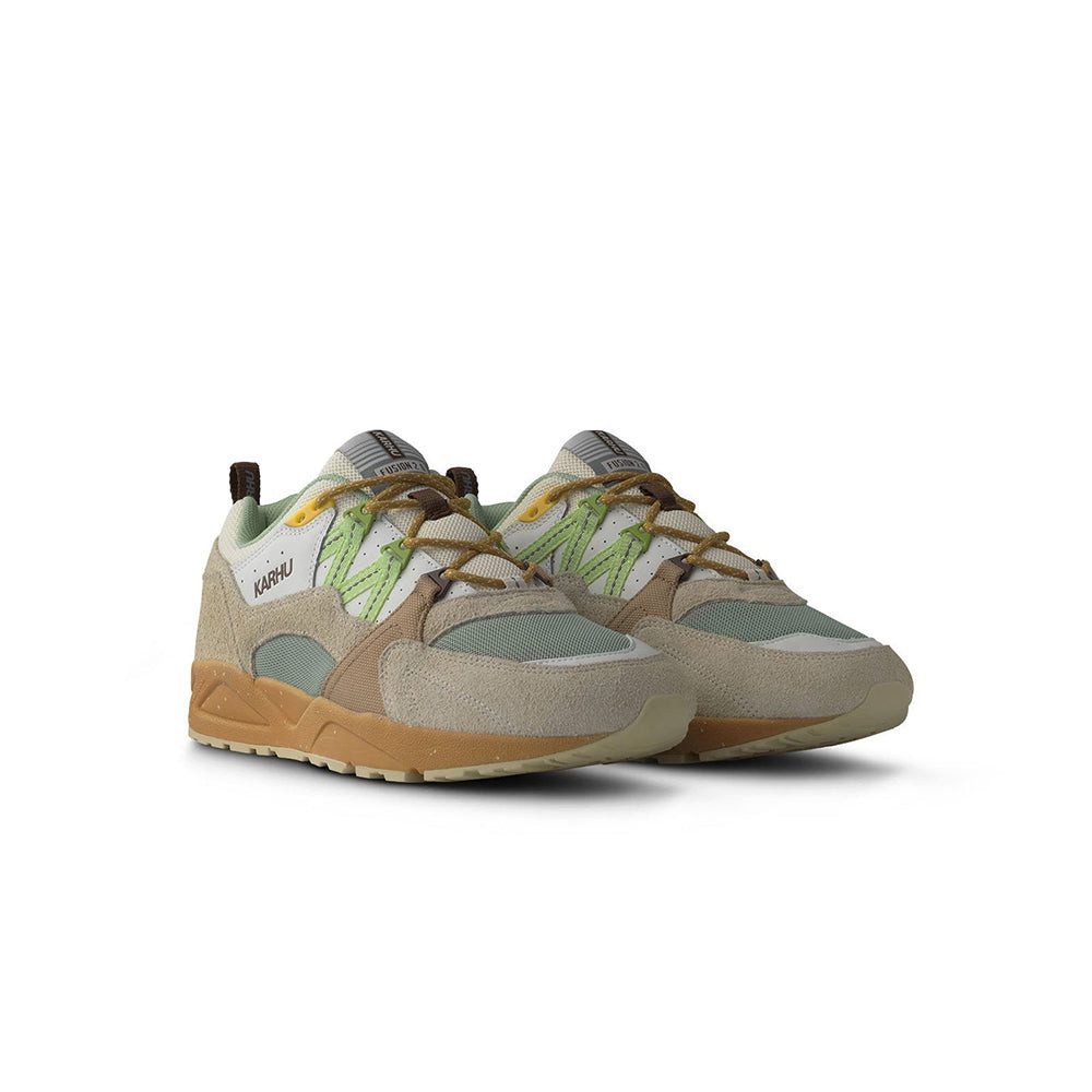 KARHU Karhu Fusion 2.0 Damen Sneaker Beige Hellgrün (Turtledove/Shadow Lime) Sneaker