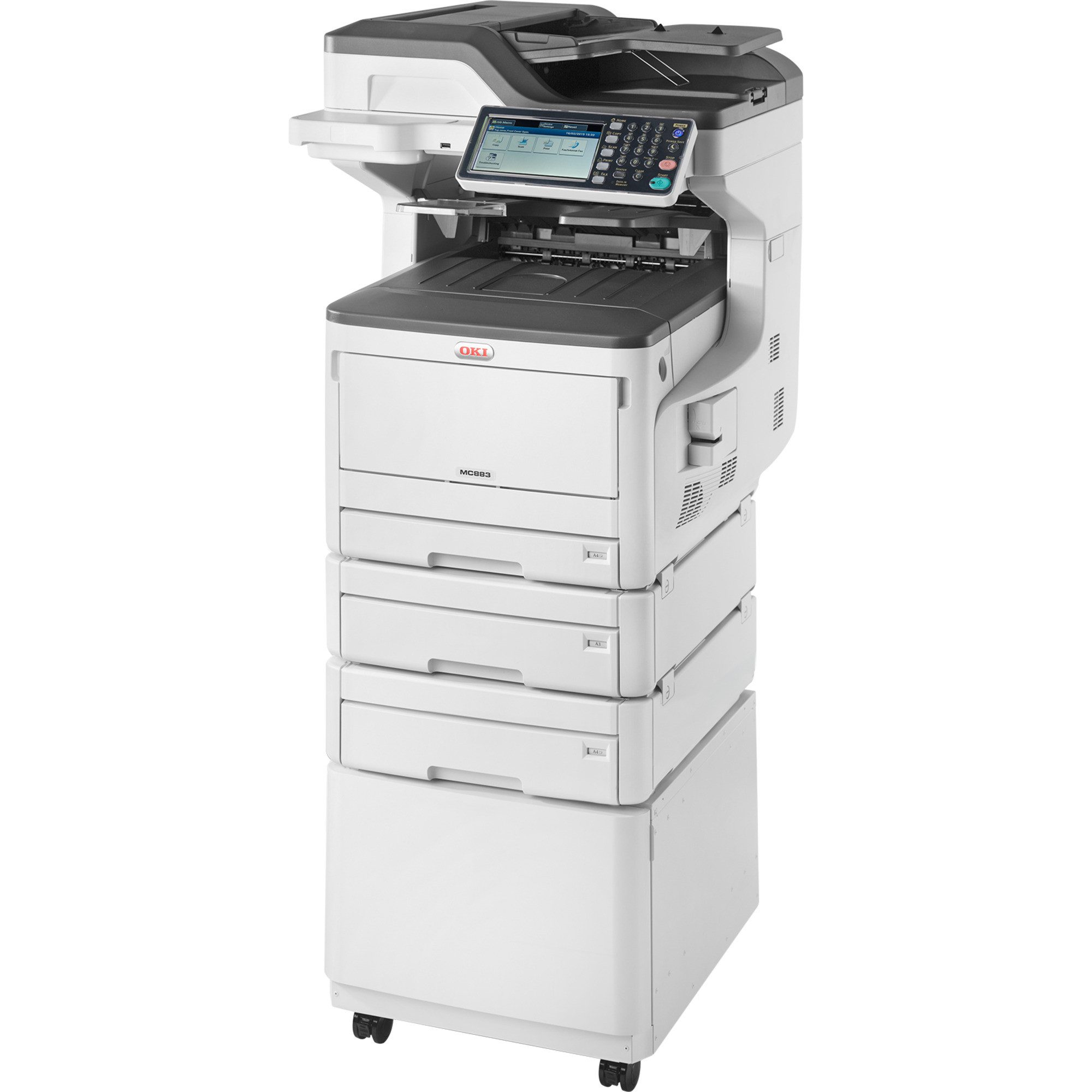 OKI OKI MC883dnct, Multifunktionsdrucker, (USB, LAN, Multifunktionsdrucker