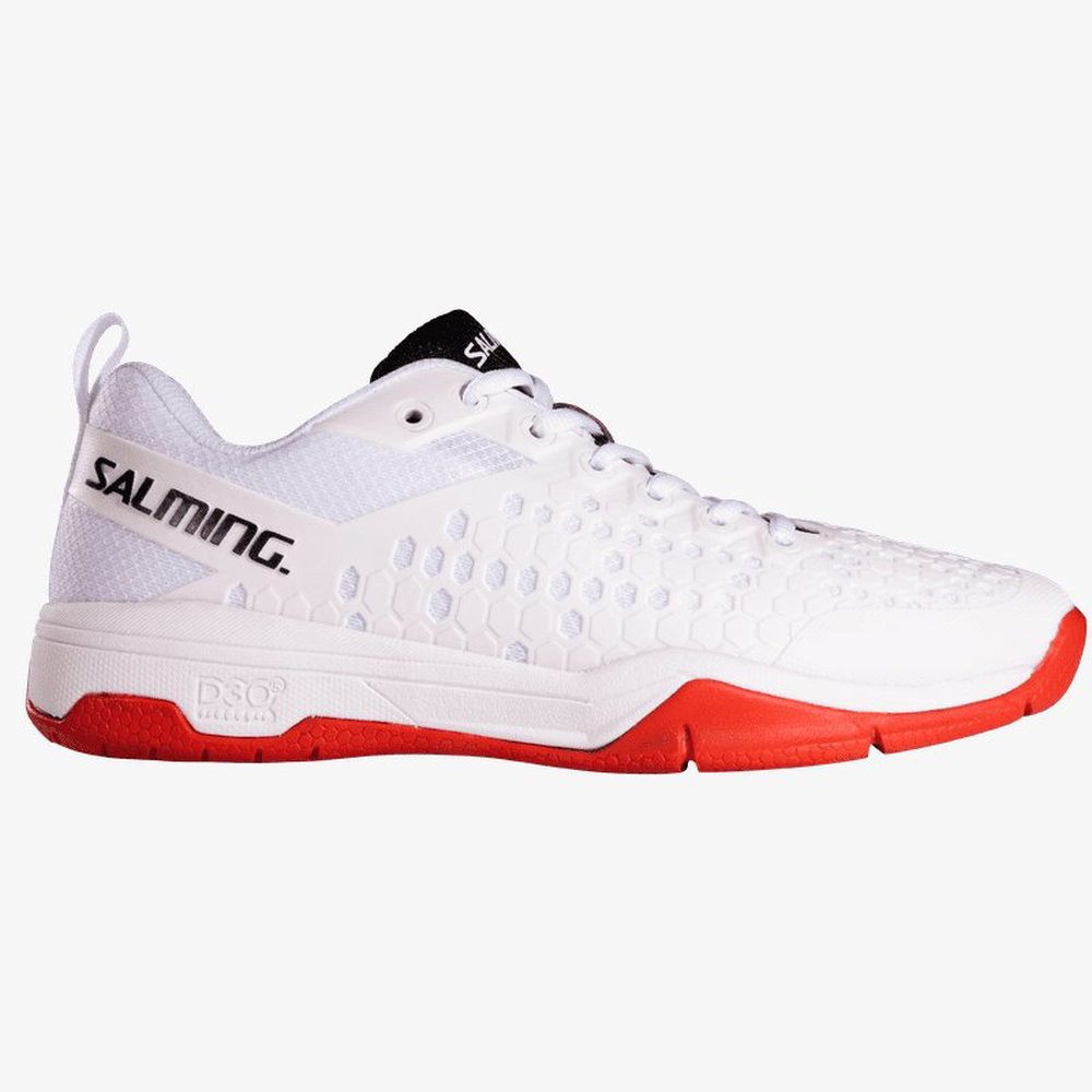 SALMING Hallen-Indoorschuhe Eagle weiss/rot Damen Squashschuh
