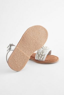 Next Ledersandalen mit Perlen für besondere Anlässe Sandale (1-tlg)