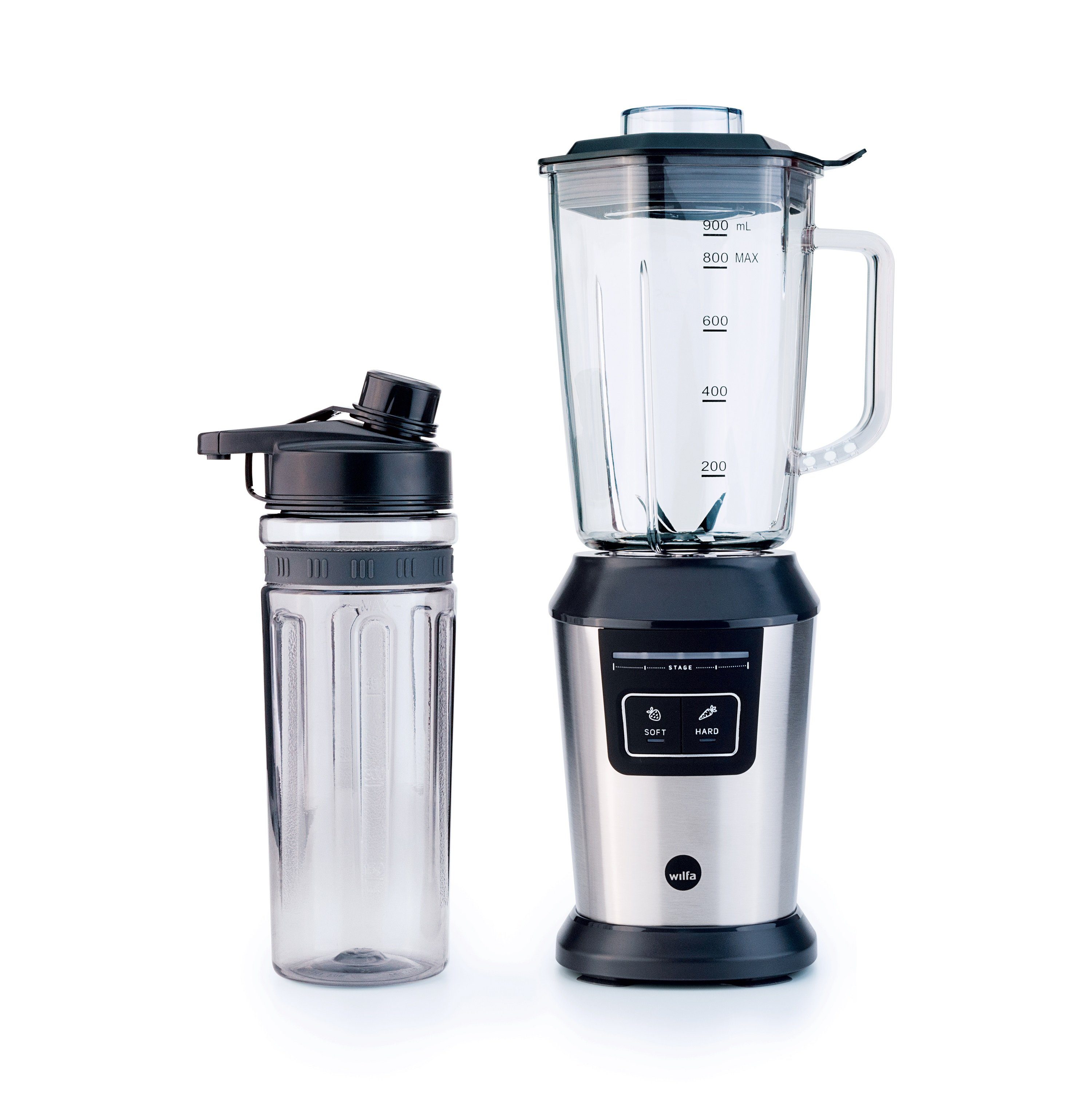 wilfa Standmixer ACTIVLIFE B2GS-T800, 800,00 W, zusätzliche BPA-freie 2GO Flasche