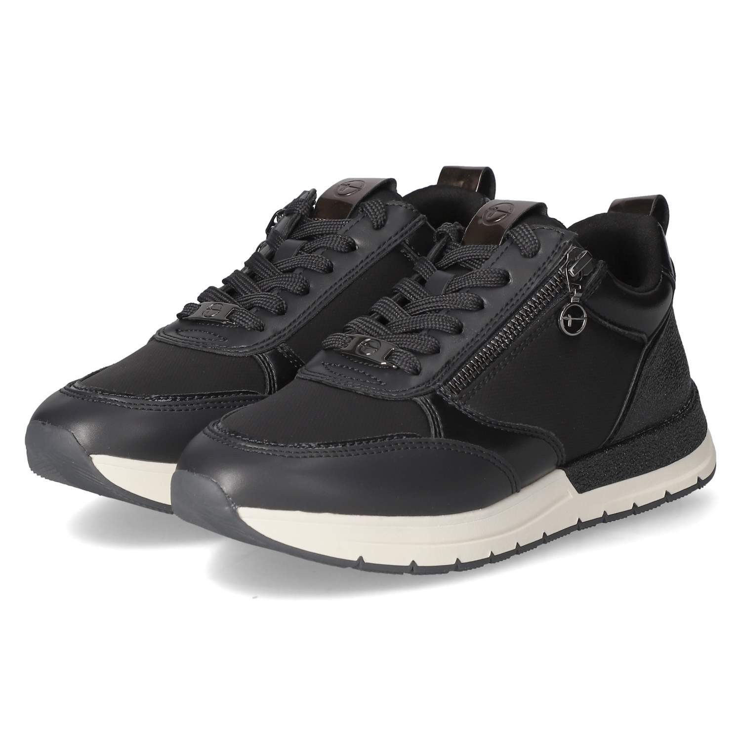 Tamaris 1-23732-41/805 Damen Textil & Synthetik blue Schnürschuh
