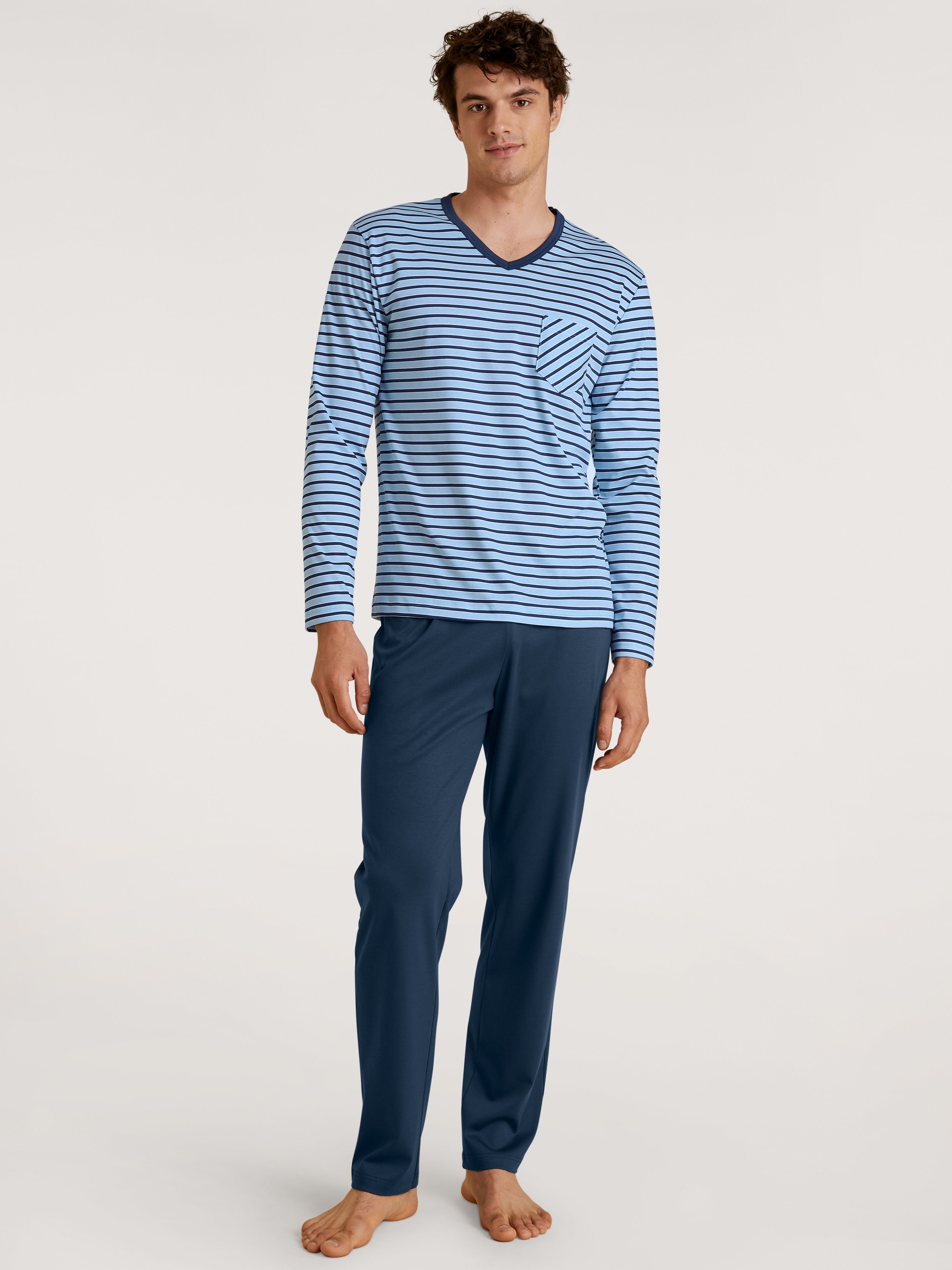 CALIDA Pyjama Relax Streamline (Set, 2 günstig online kaufen