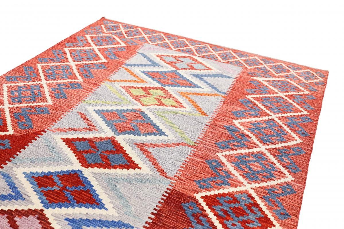 Orientteppich Kelim Afghan Heritage Handgewebter mm rechteckig, 204x292 Trading, Nain 3 Höhe: Orientteppich, Moderner