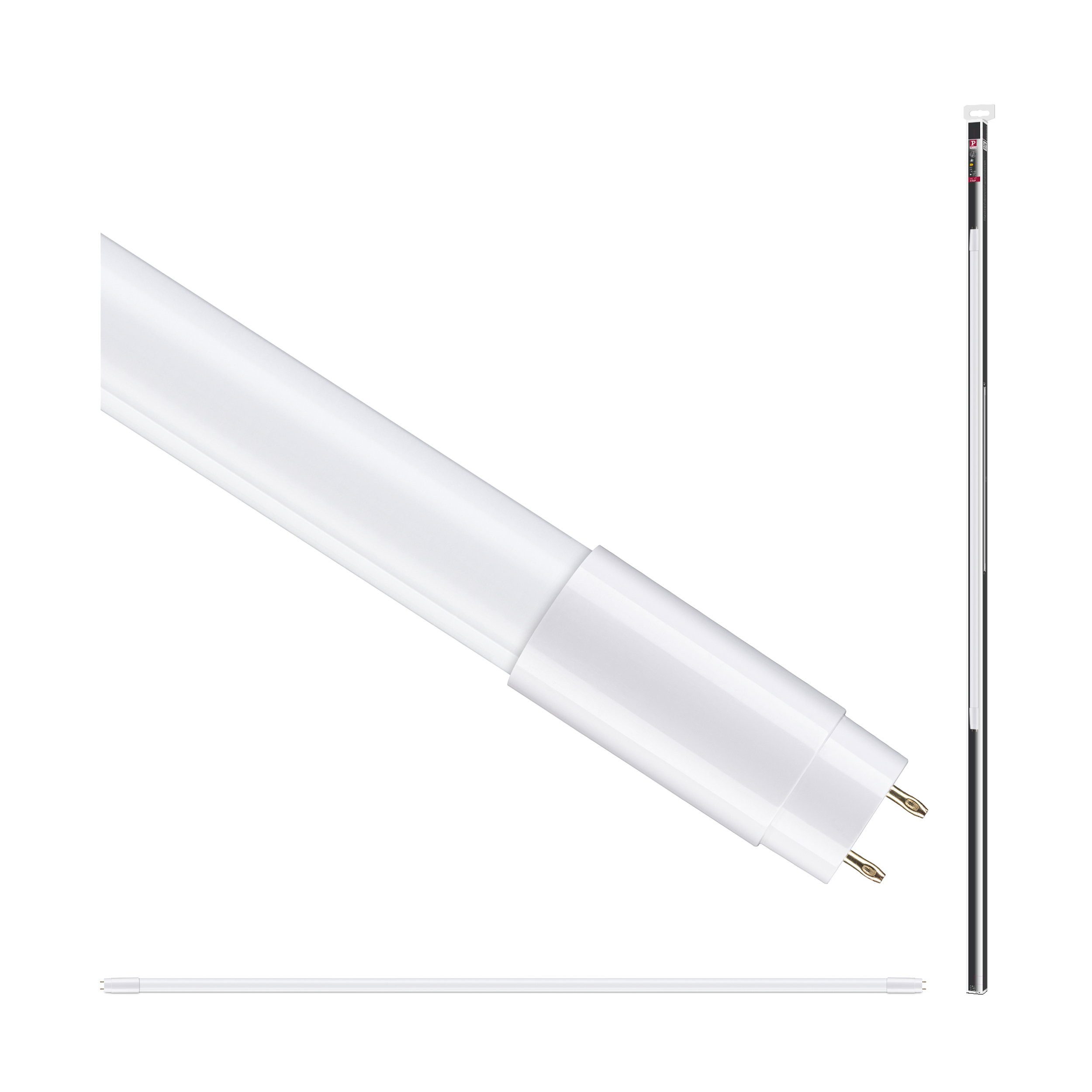 Paulmann LED-Leuchtmittel Standard 230V LED Röhre G13 T8 HF 1514 mm 3250lm 25W 4000K Opal, G13, 1 St.