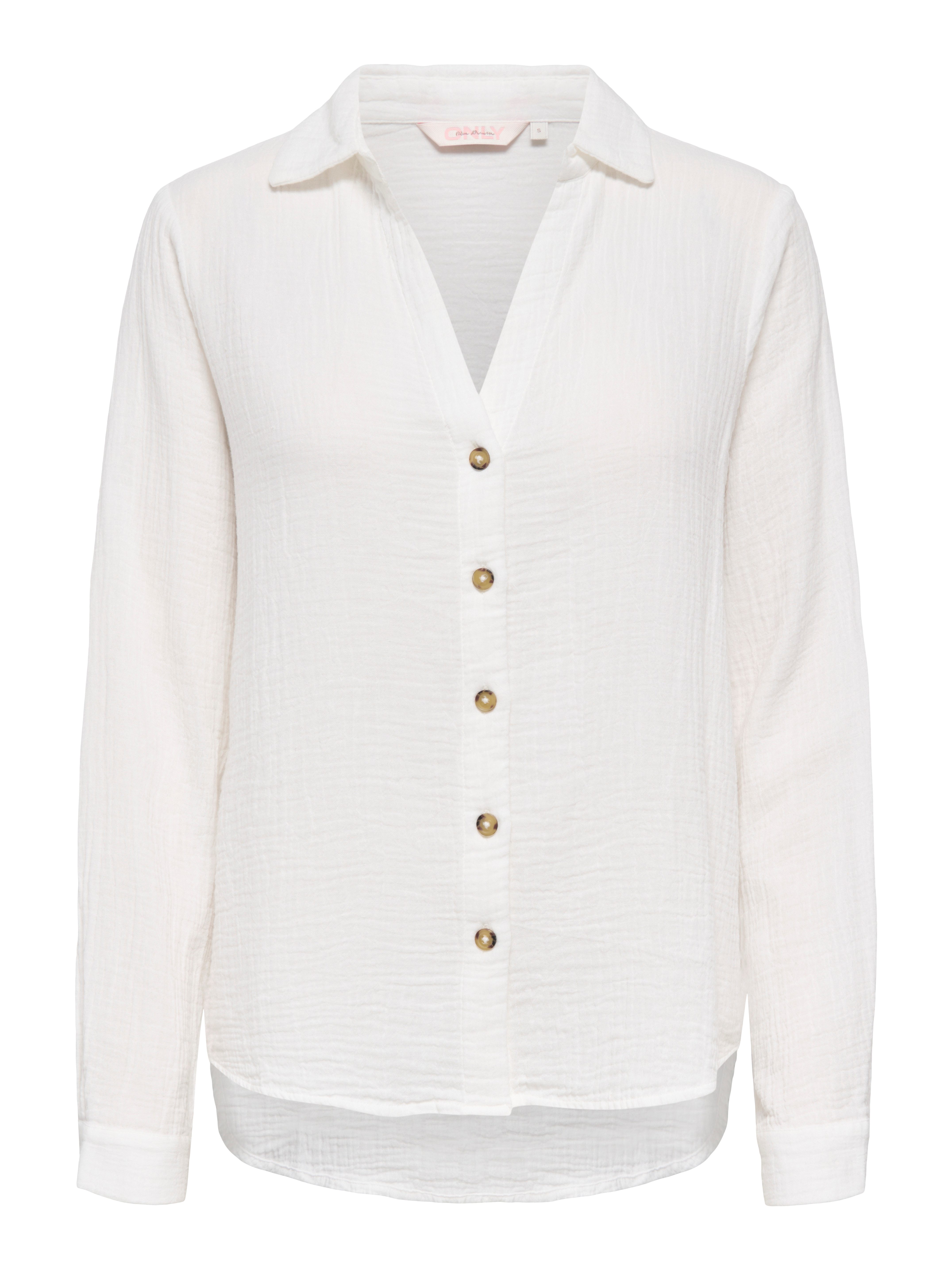 ONLY Langarmbluse ONLTHYRA LIFE L/S REGULAR SHIRT NOOS WVN