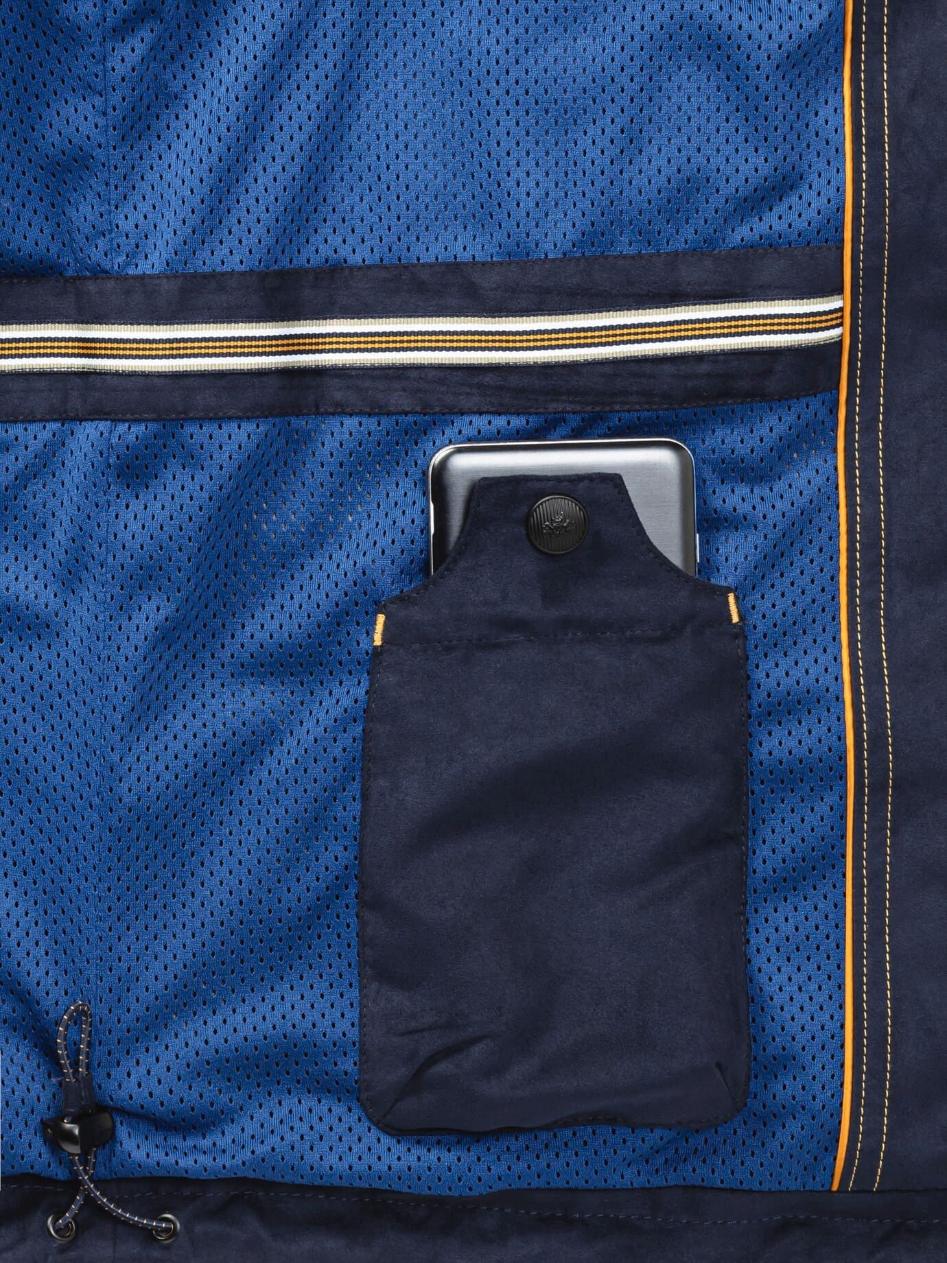Walbusch Blouson Herren Ultraskin-Übergangsblouson waschmaschinenfest Leichter Blouson mit Meshfutter, atmungsaktiv und wasserabweisend