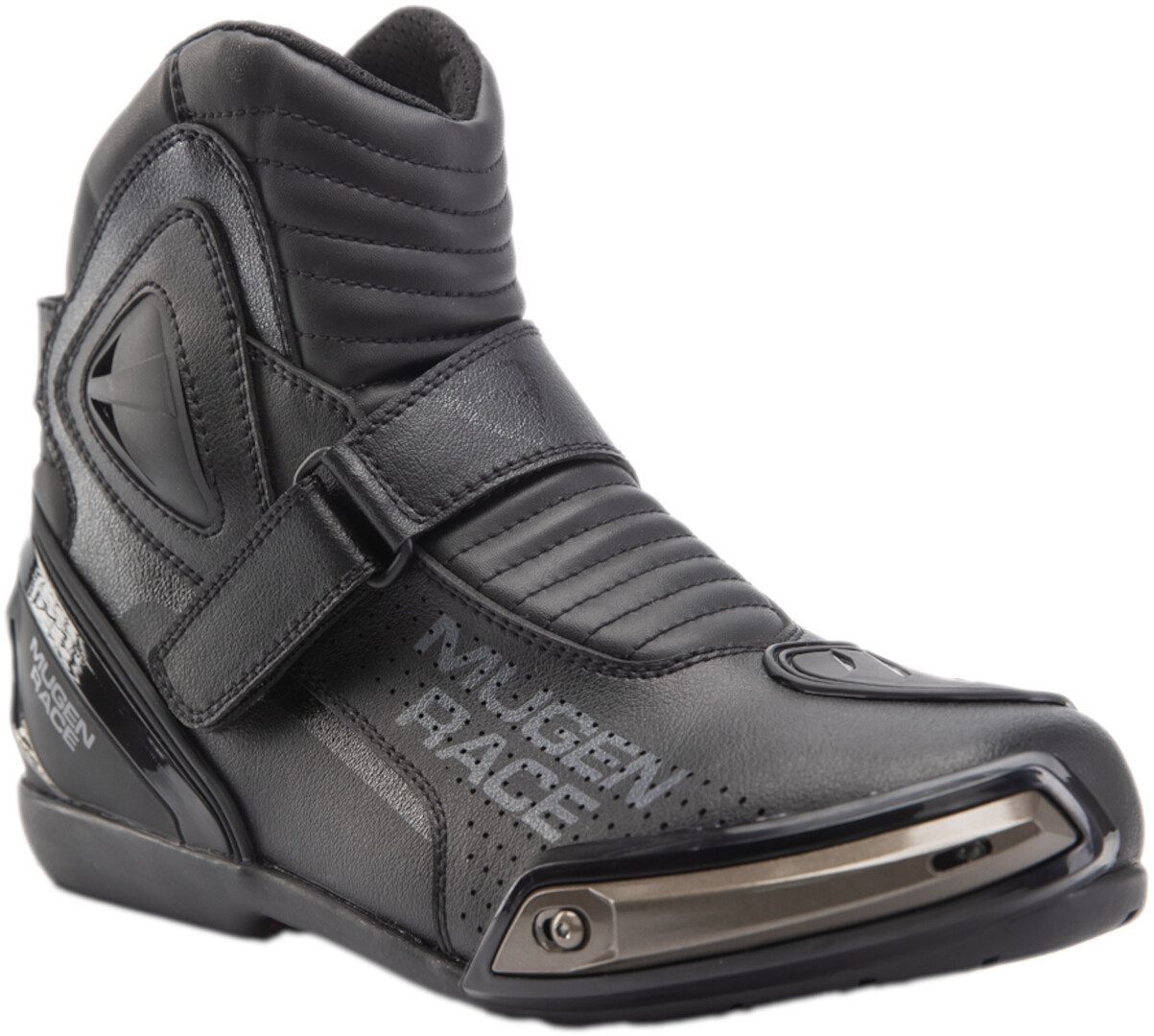 MUGENRACE Hurry perforierte Motorrad Stiefel Motorradstiefel perforiert,wechselbare Zehenschleifer