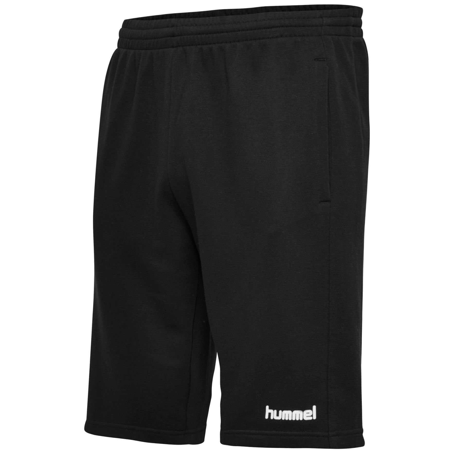 HMLGO Kurze Basic Jogginghose Sweat 5144 in hummel Shorts Sweatshorts Pants Schwarz