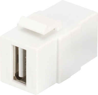 Digitus USB 2.0 Keystone Modul (Buchse/Buchse) Adapter zu USB Typ A