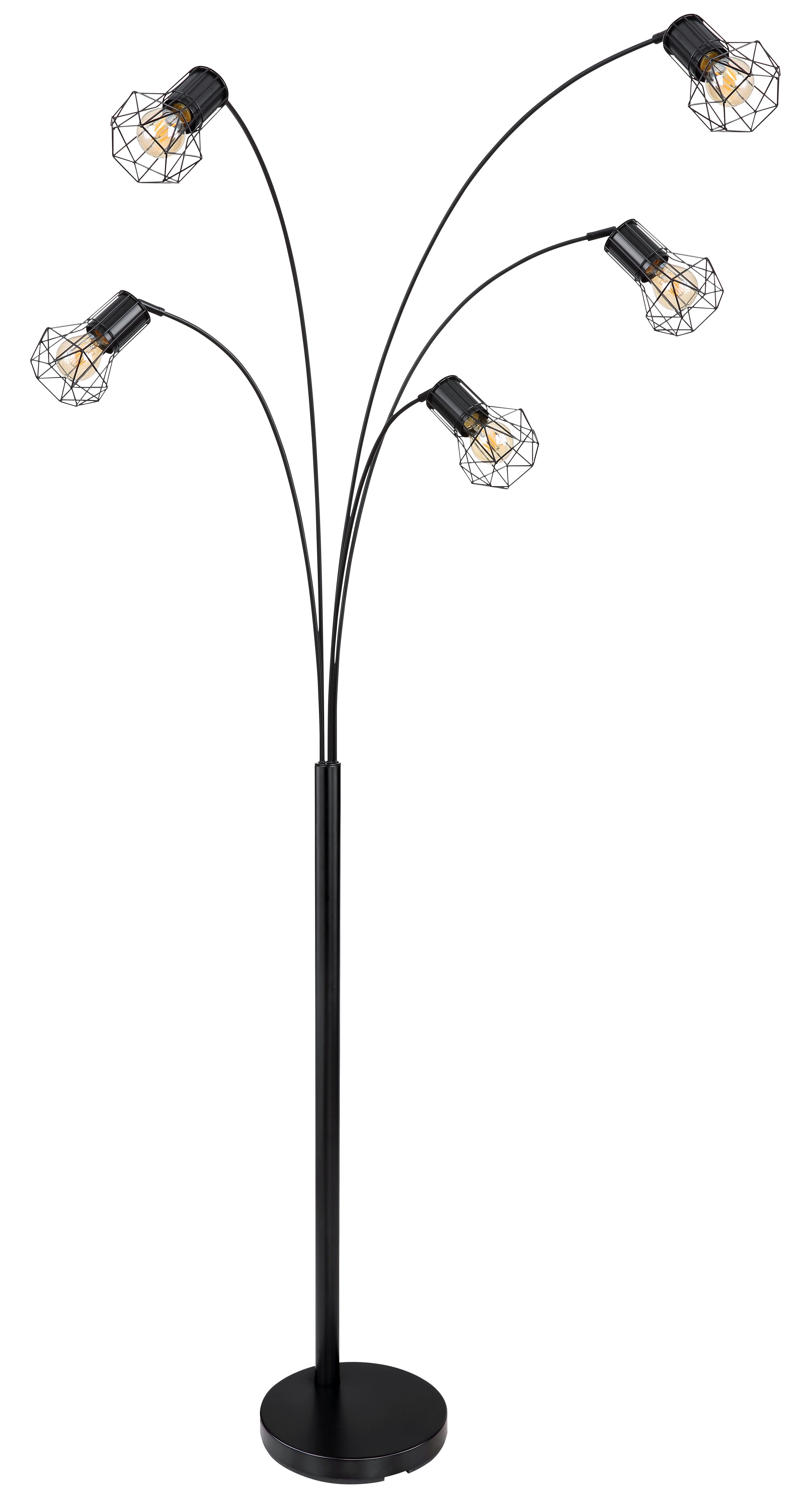 GLOBO LIGHTING Stehlampe PRISKA, ohne Leuchtmittel, Stehlampe Wohnzimmer Schlafzimmer Flur Design-Leuchte