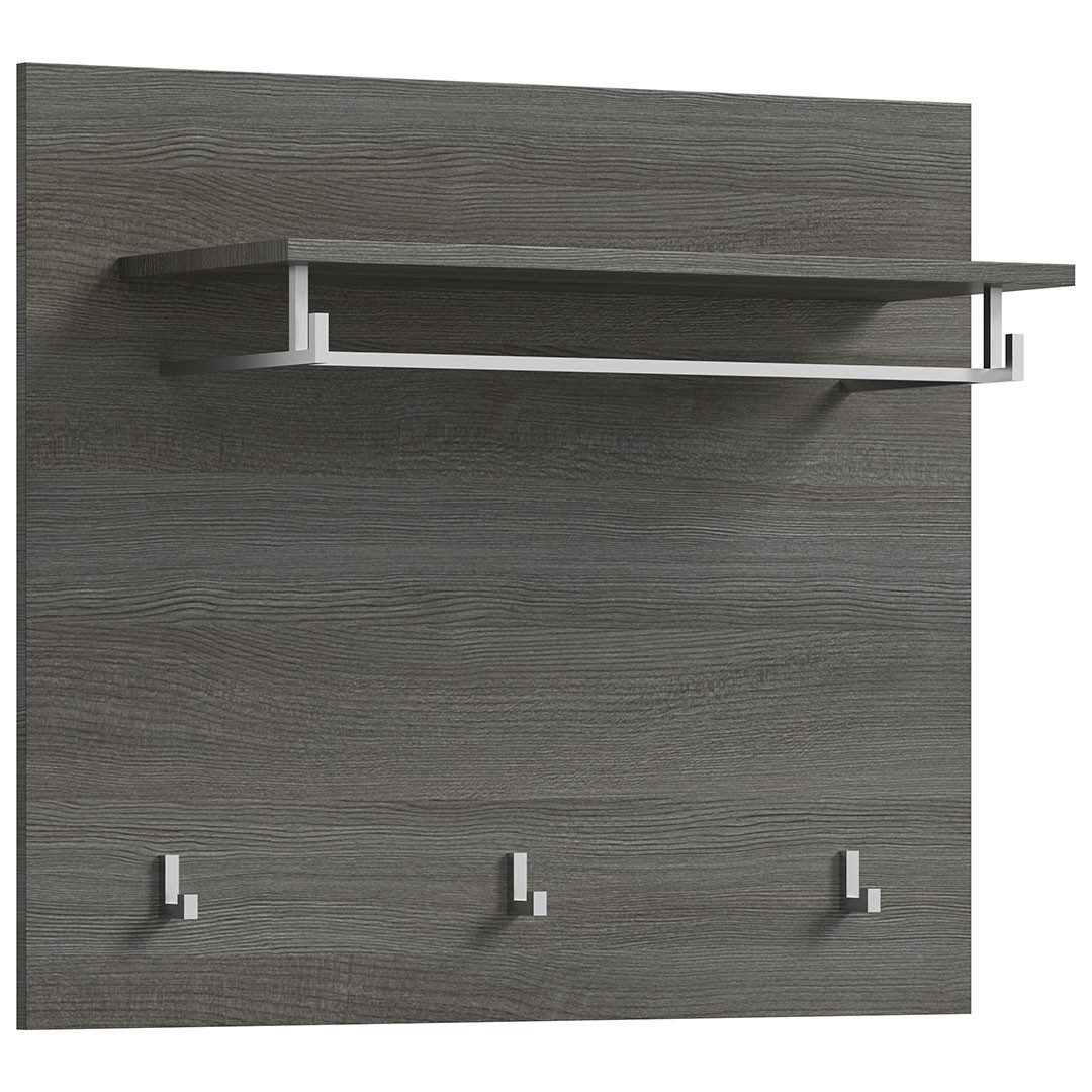 xonox.home Garderobenhalter Salsa Wandgarderobe 3 Haken weiß Hochglanz.