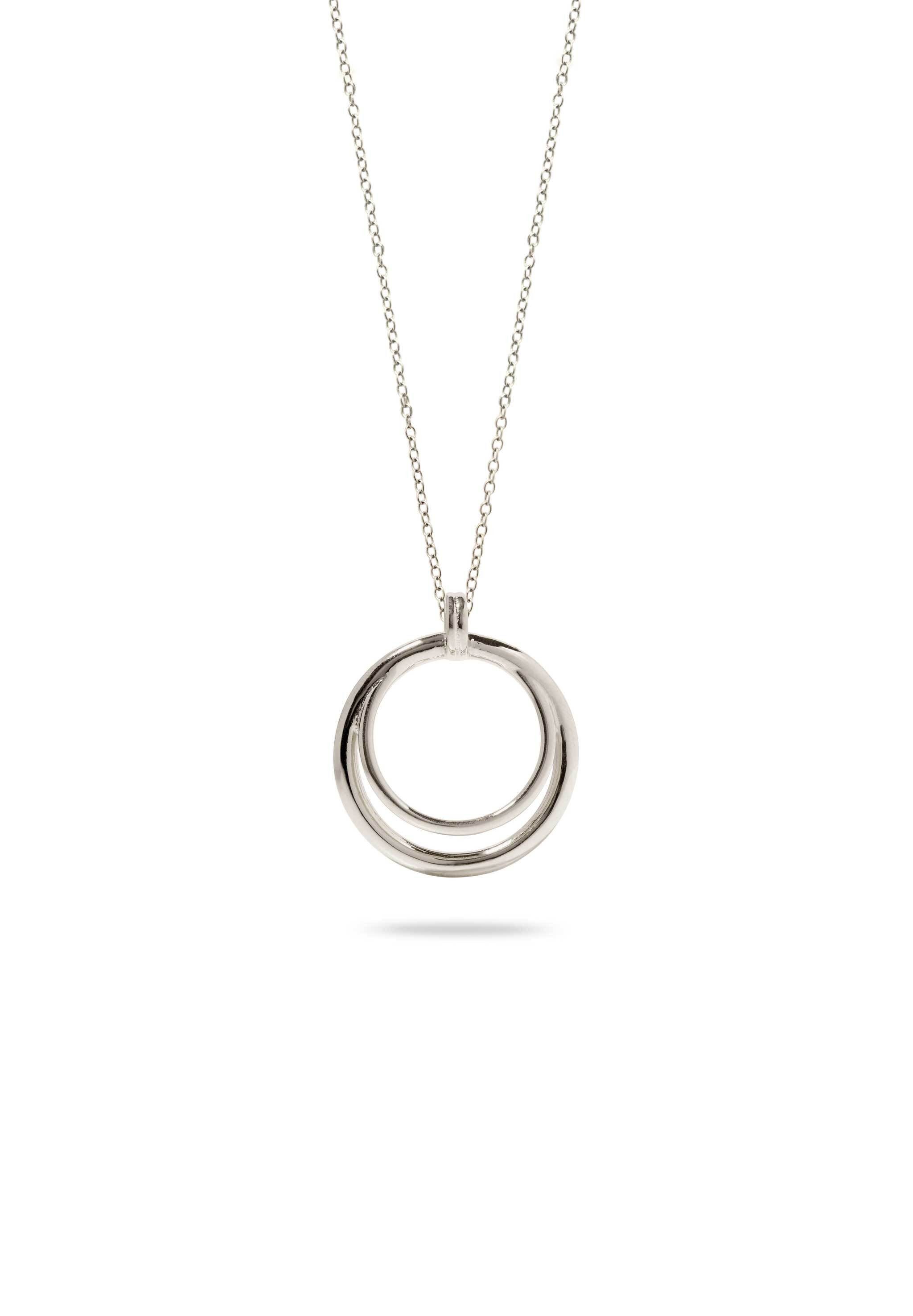 Stilnest Kette mit Anhänger Duo Kette 925 Sterling Silber