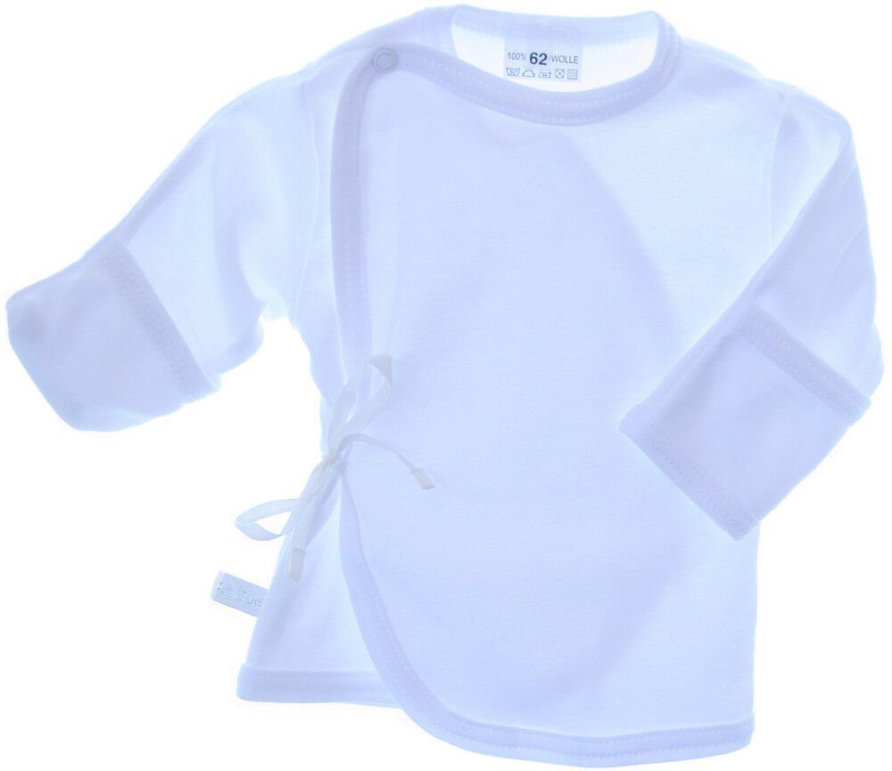 La Bortini Wickelshirt »Wickelhemdchen Baby Wickelshirt in Weiß 44-68«  online kaufen | OTTO