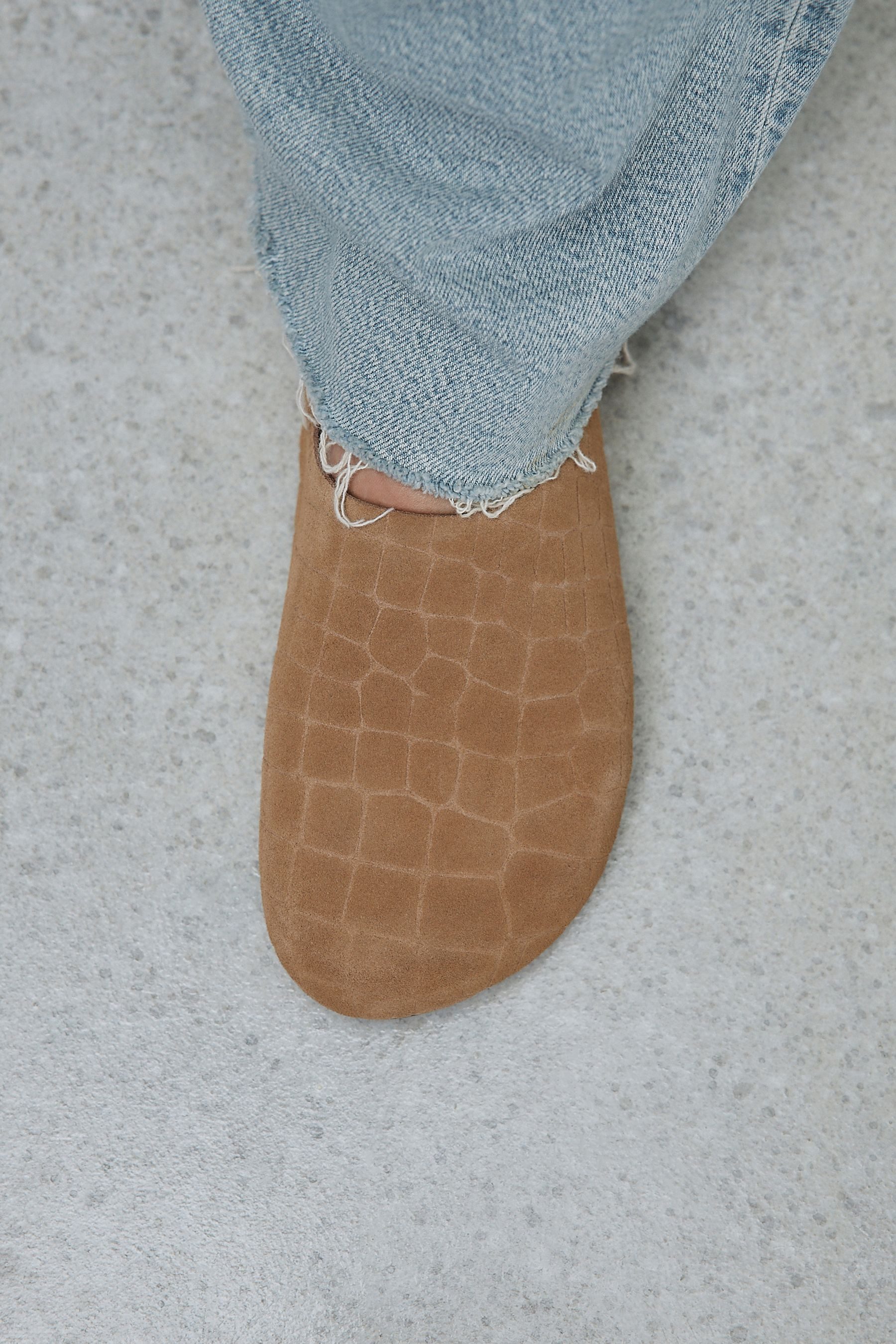 Next Forever Comfort® Leder-Clogs mit Fußbett Clog (1-tlg)