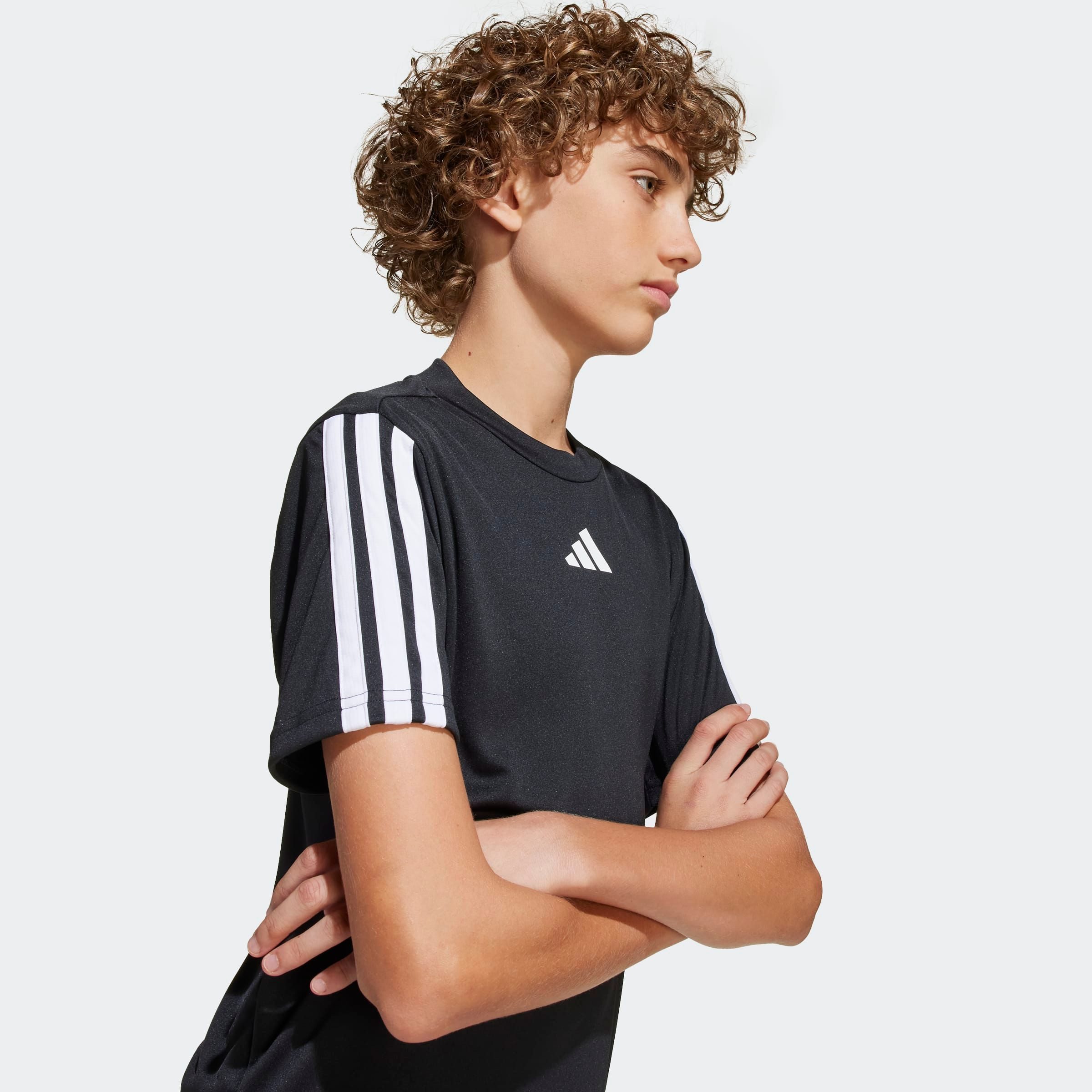 adidas Sportswear T-Shirt TRAIN ESSENTIALS 3-STREIFEN KIDS