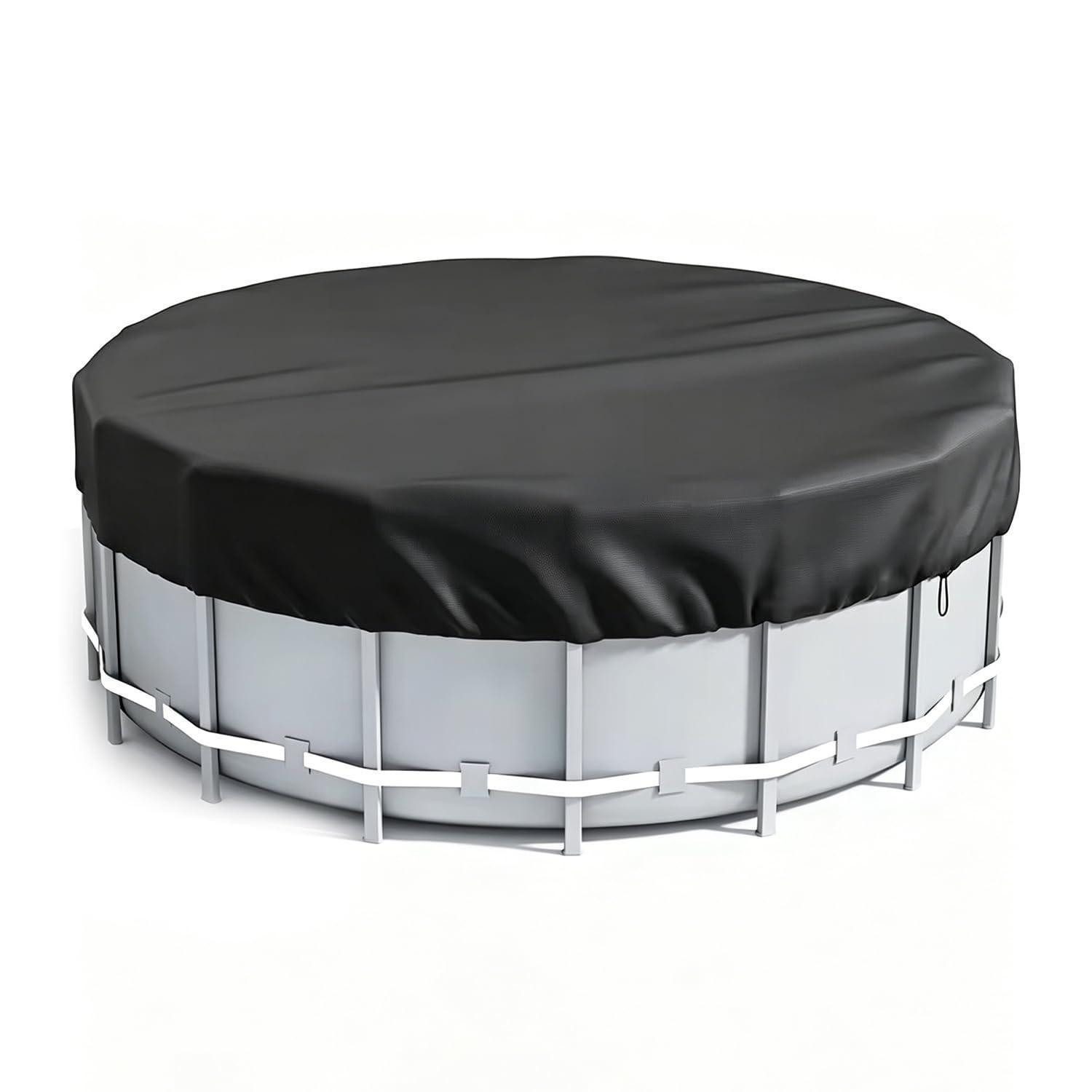 LuxusKollektion Pool-Abdeckplane Poolabdeckung rund 243 cm (1-St)