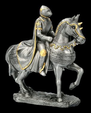 Figuren Shop GmbH Dekofigur Ritter Figur auf Kriegspferd - Nemesis Now - Mittelalter Figur