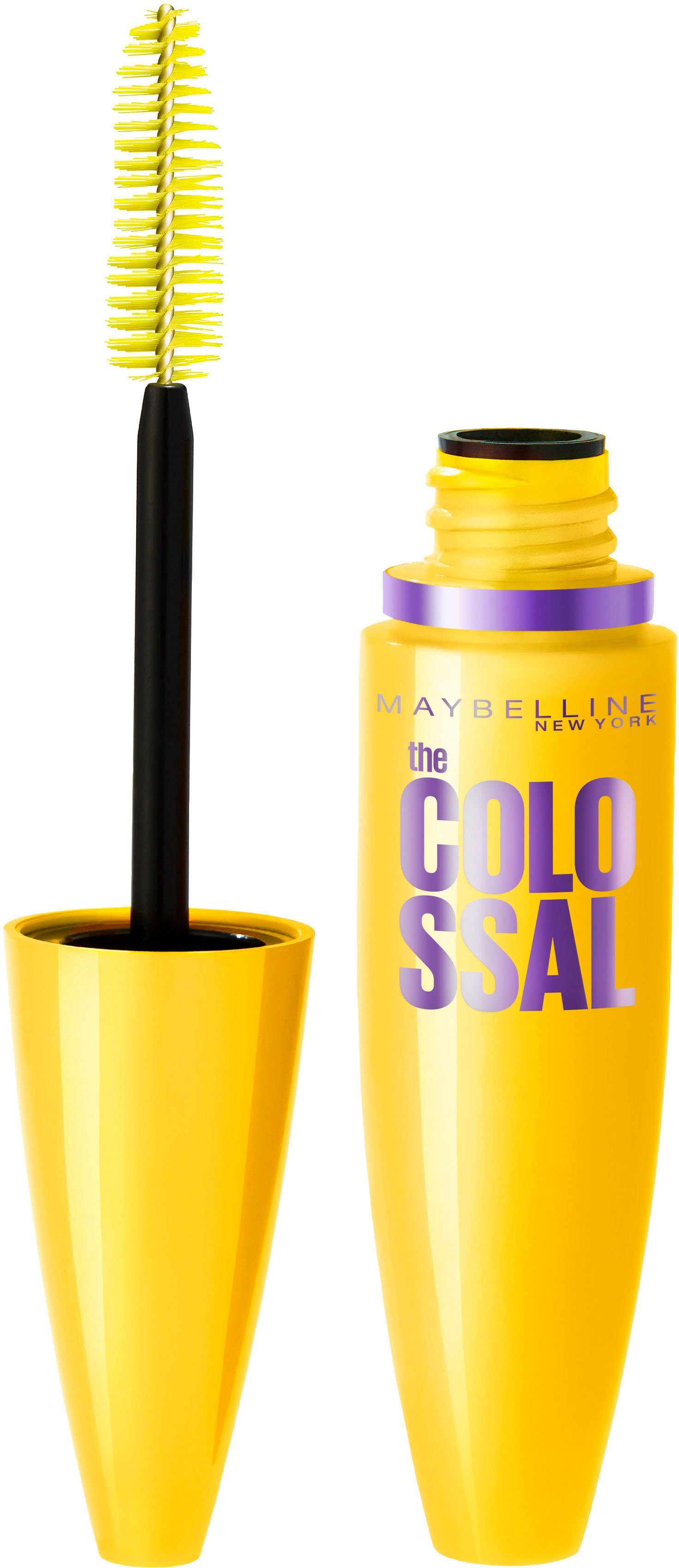 MAYBELLINE NEW YORK Mascara Volum' Express The Colossal, mit Sofort-Effekt
