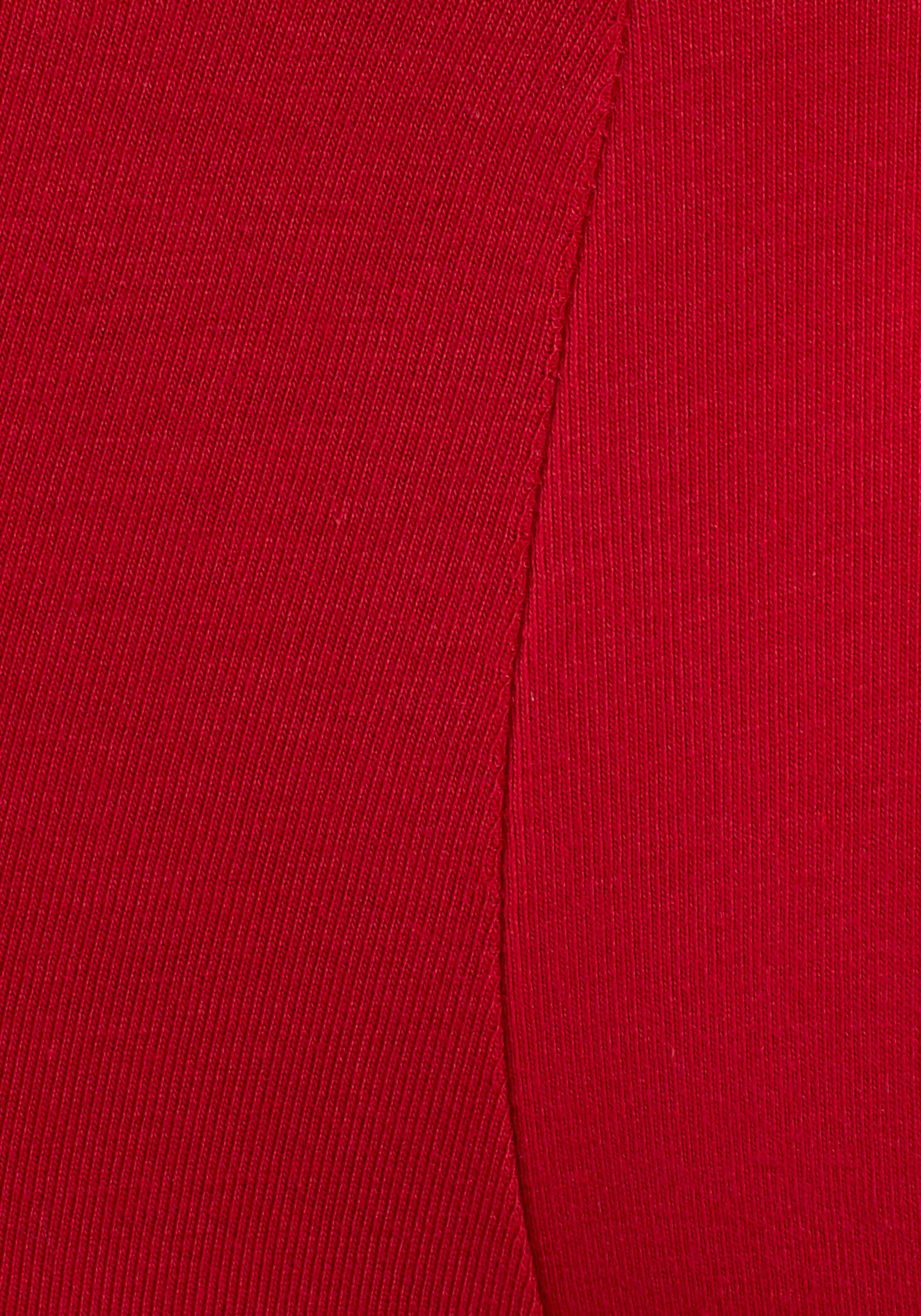 Calvin Klein Underwear weißem Hipster Webbund rot (3-St) mit weiß, marine