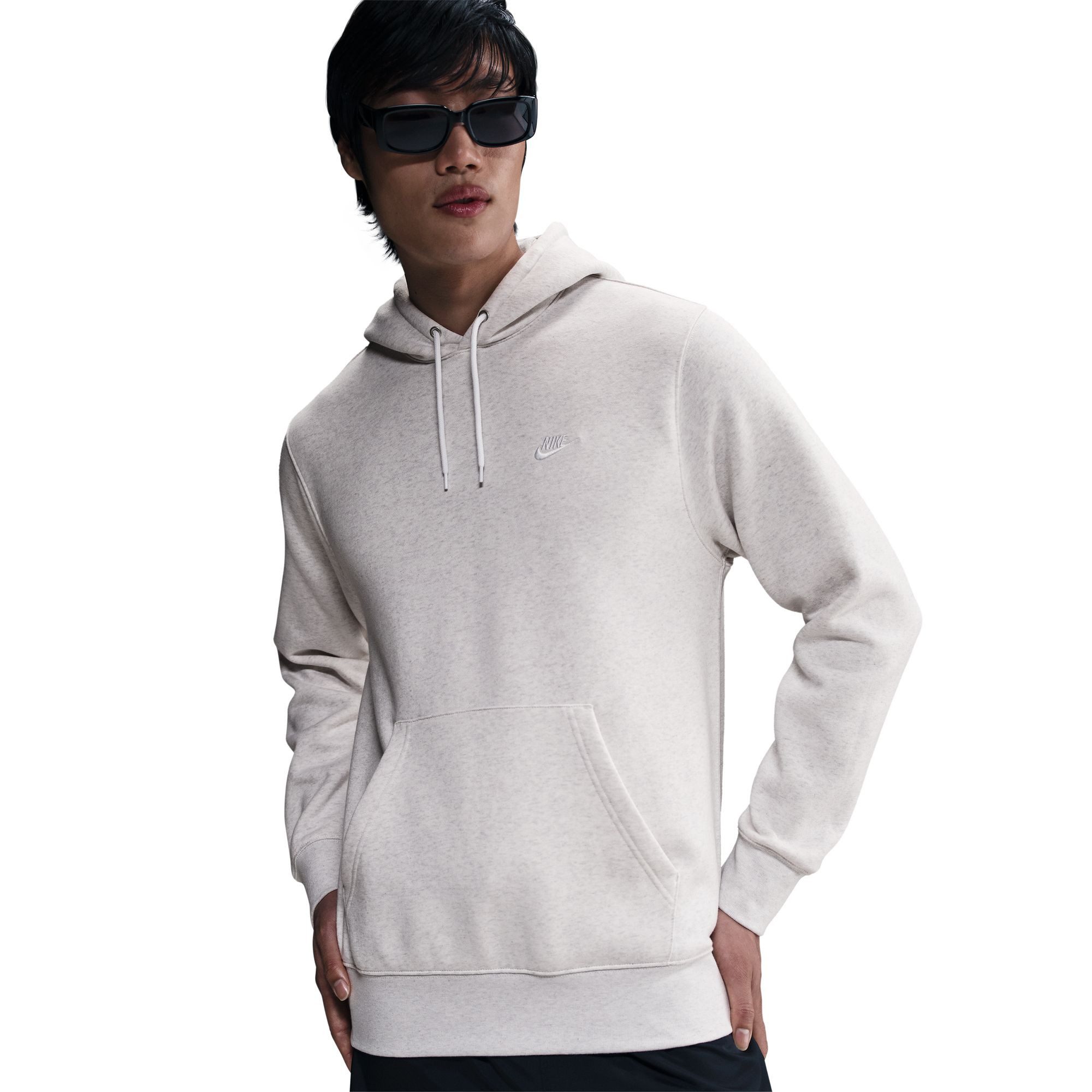 Nike Sportswear Kapuzensweatshirt M NK CLUB BB PO HOODIE mit Kängurutasche, mit angesetztem Bündchen, ohne Verschluss