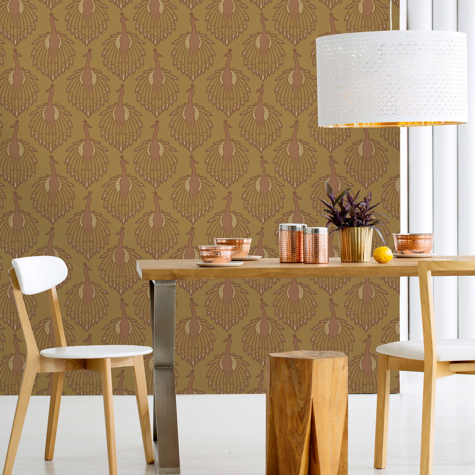 Superfresco Easy Vliestapete Alfie, glatt, gemustert, (1 St)