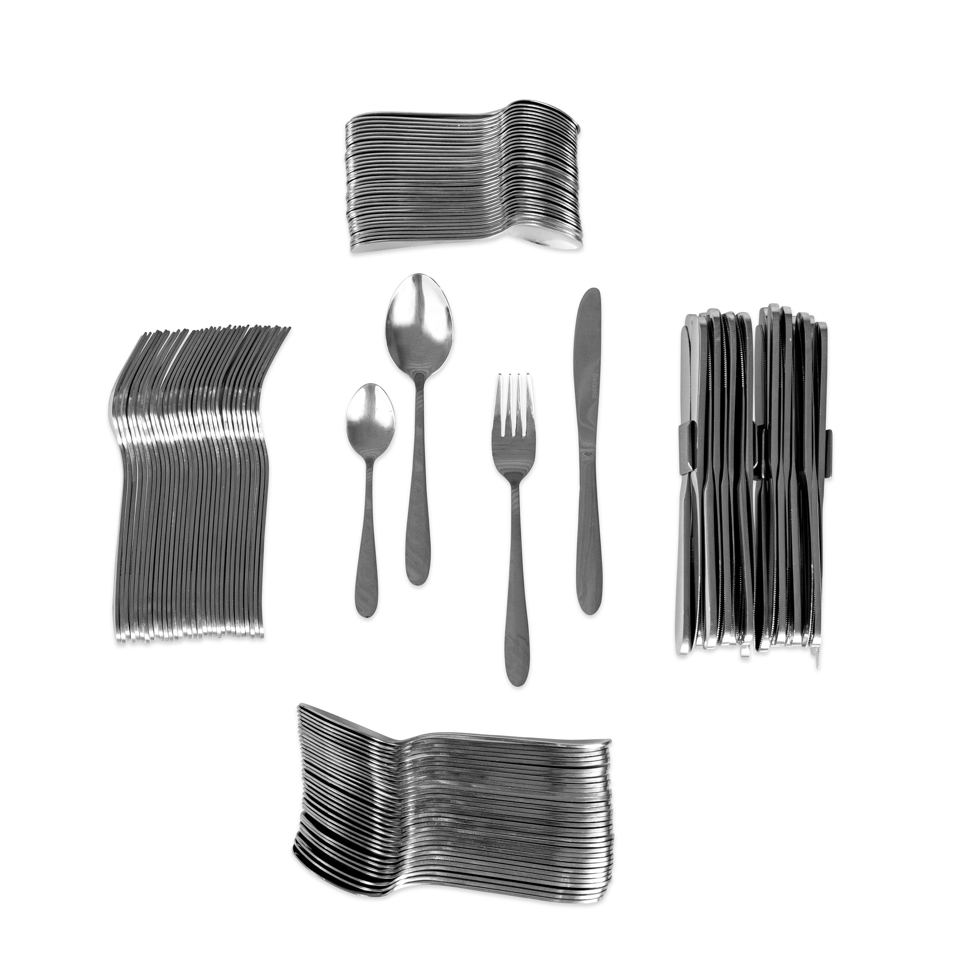 Betzold Kinderbesteck Kinderbesteck-Set, 144-teilig, Edelstahl