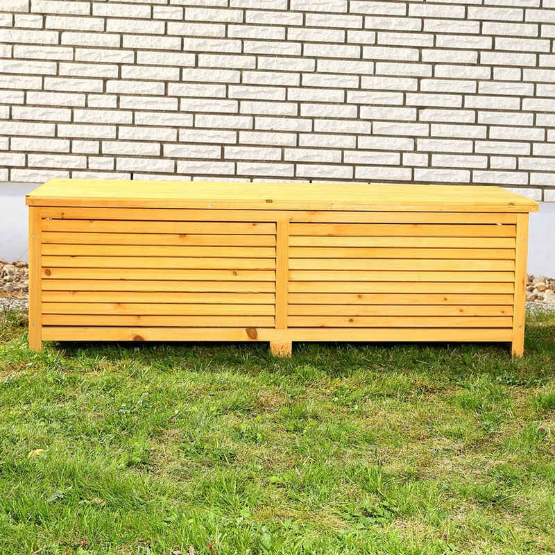 Mucola Auflagenbox Kissenbox Gartentruhe Gartenbox Auflagentruhe, mit Deckel