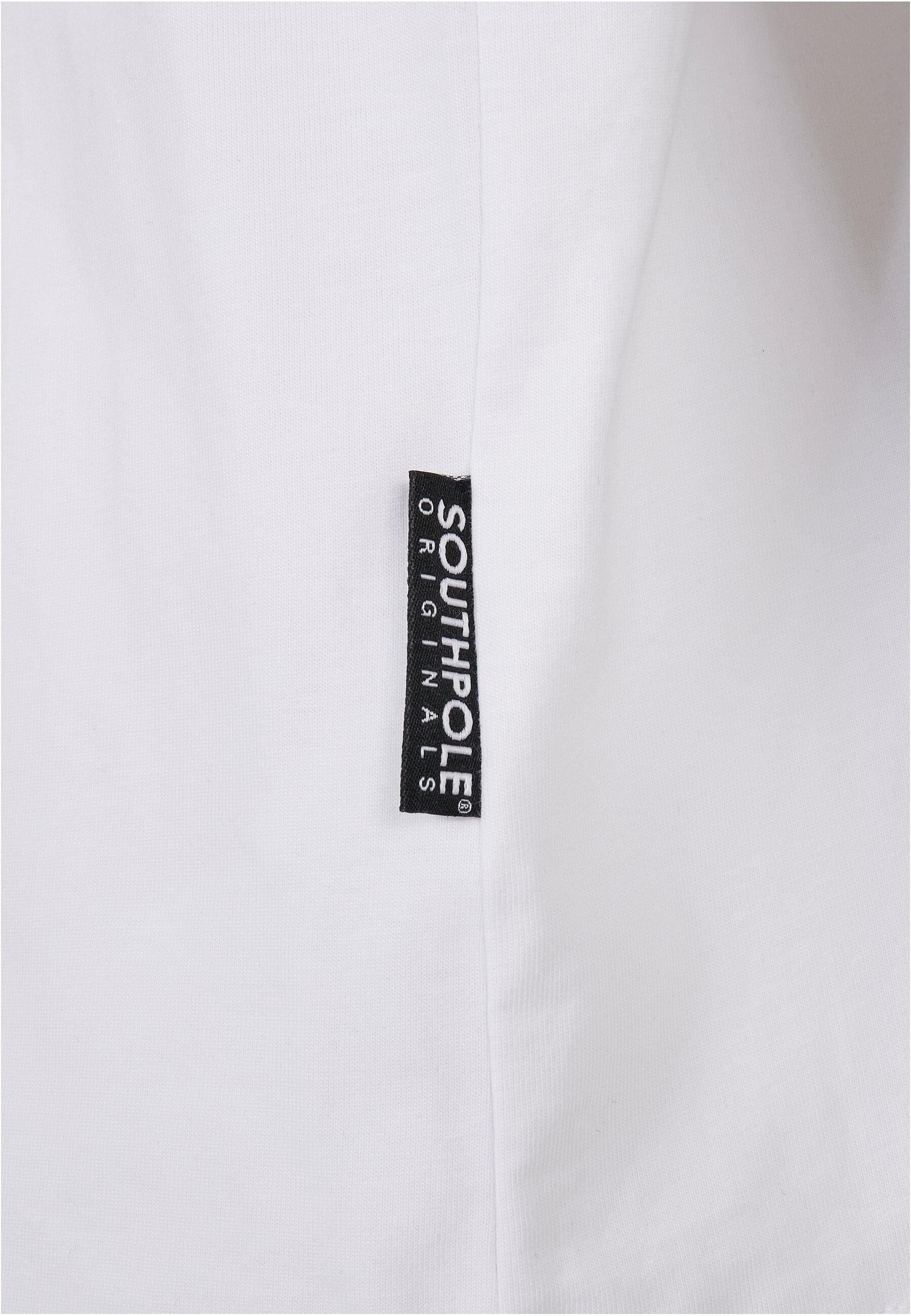 T-Shirt Herren Puffer (1-tlg) Print Southpole Southpole Tee white