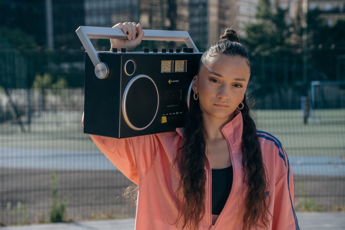 We Are Rewind Curtis BOOMBOX Wireless Lautsprecher