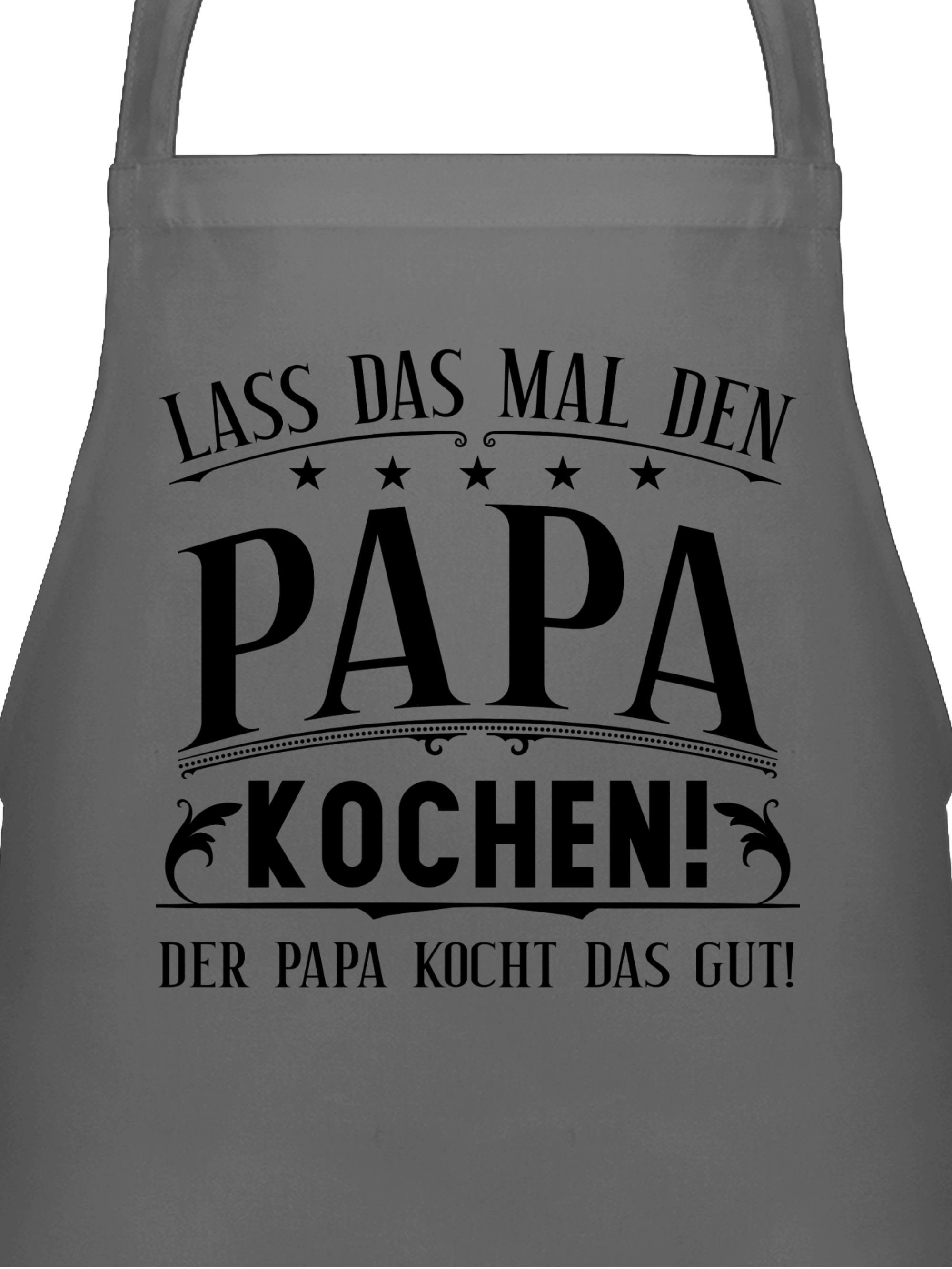 Shirtracer Kochschürze Lass das mal den Papa kochen, (1-tlg), Kochschürze Herren Männer