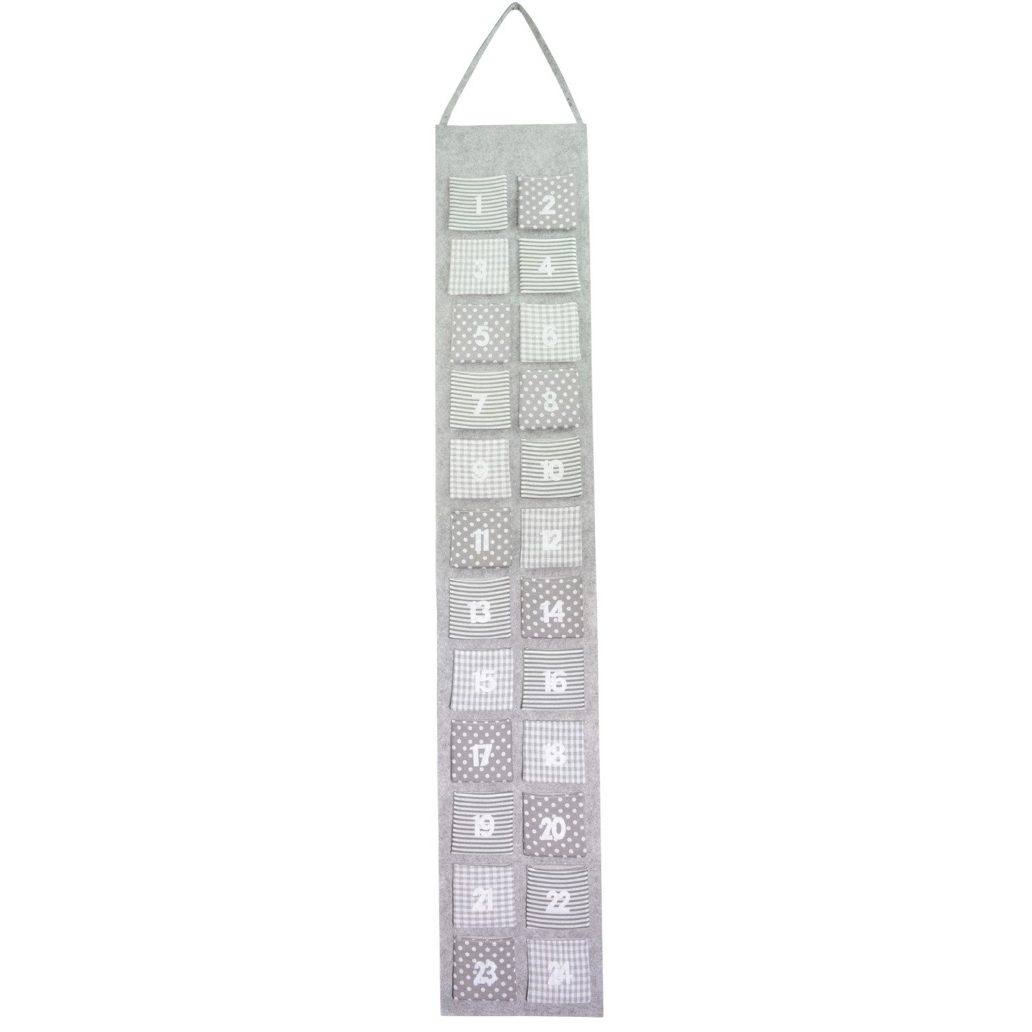RIFFELMACHER & WEINBERGER befüllbarer Adventskalender Adventskalender zum Aufhängen 130cm