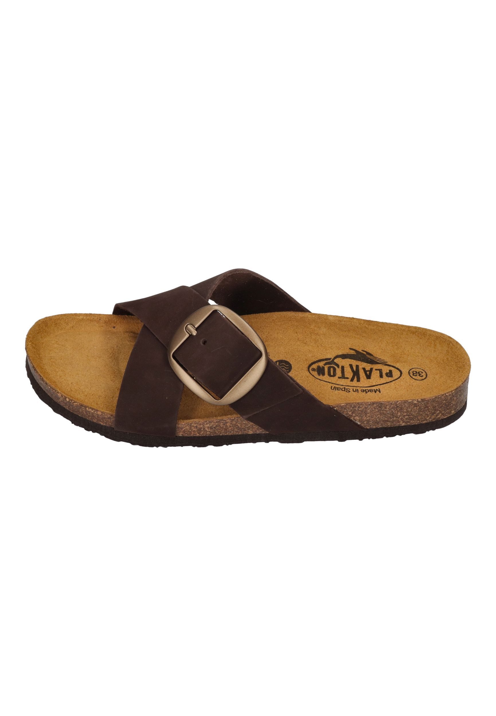 Plakton BRAMMA Pantolette Marron