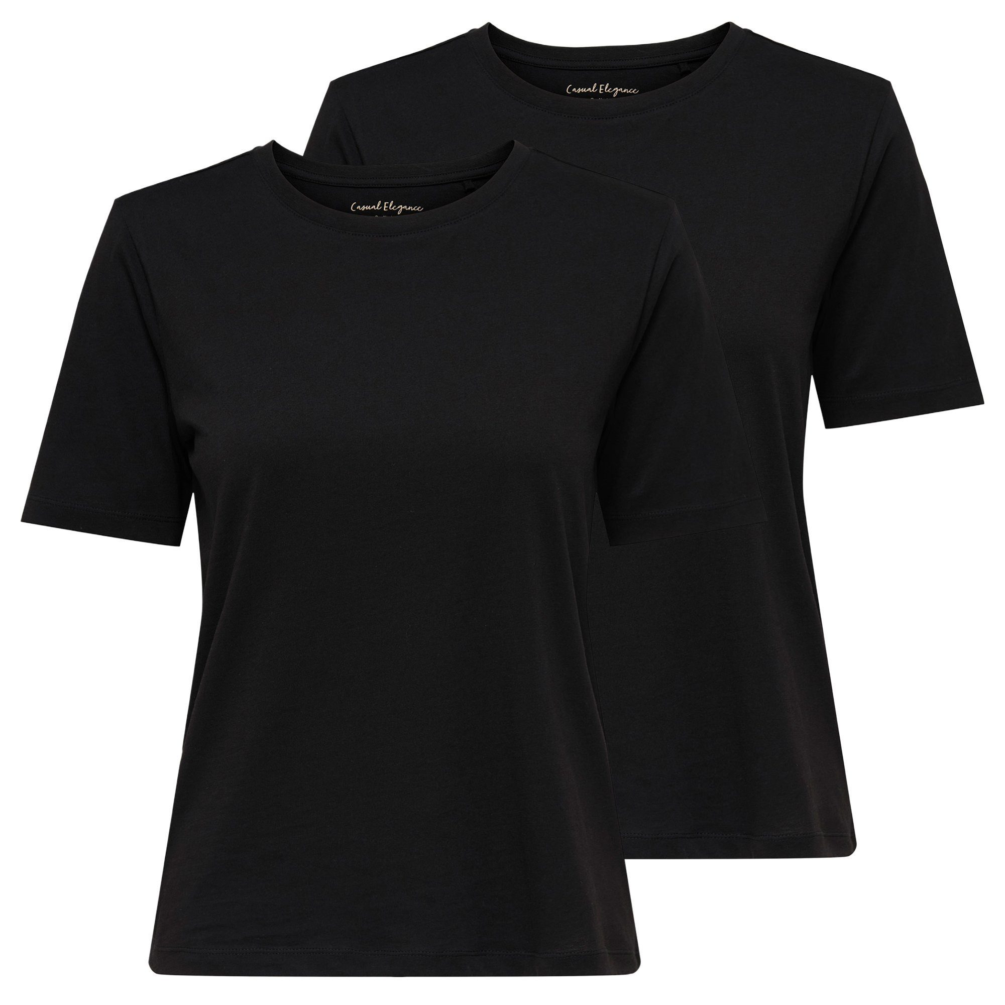 ONLY T-Shirt Damen T-Shirt 2er Pack Baumwolle (Packung, 2er Pack)