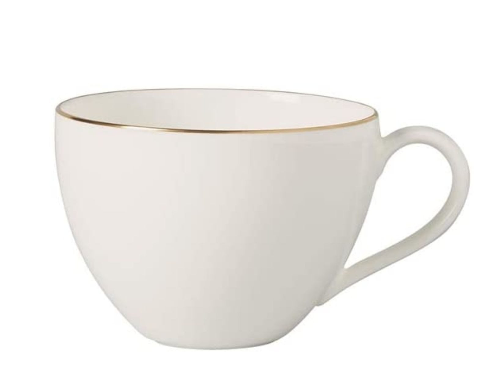 Villeroy & Boch Tasse Signature Anmut Gold Kaffeeobertasse 0,2 l, Premium Bone Porcelain, Anmut Gold Kaffeeobertasse