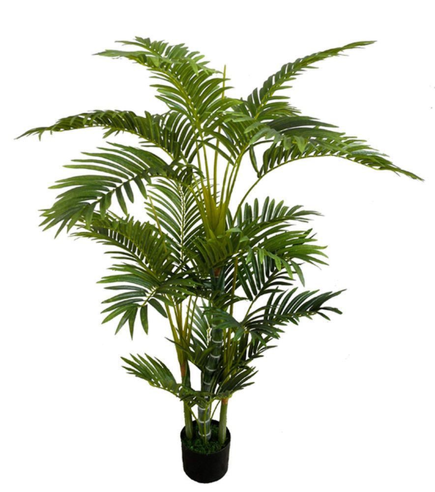 Kunstpalme Arekapalme Deluxe DA Kunstpalmen künstliche Palmen Dekopalmen Areka, Seidenblumen Roß, Höhe 130 cm