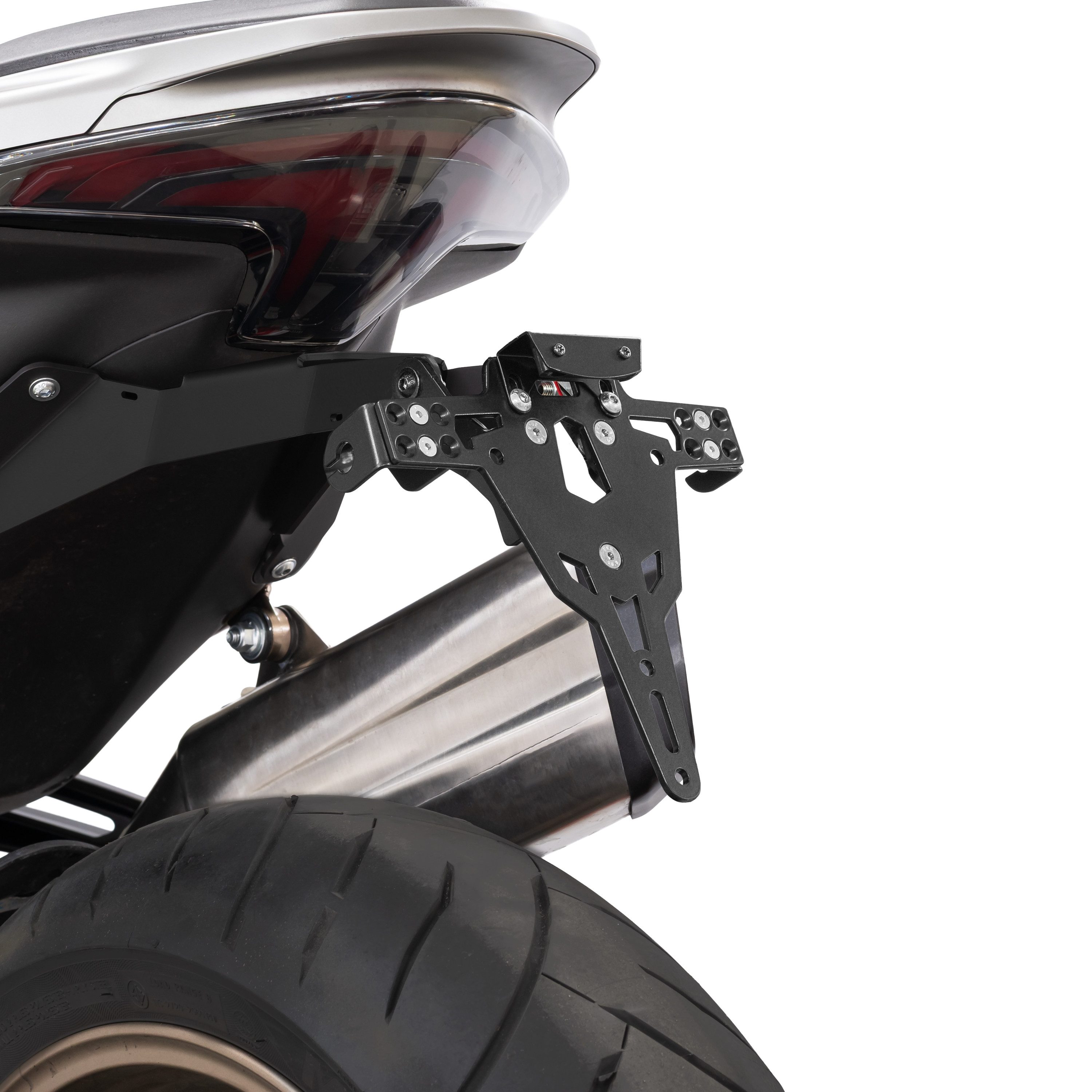 ZIEGER Kennzeichenhalter Pro Kennzeichenhalter kompatibel mit CFMOTO 800 NK
