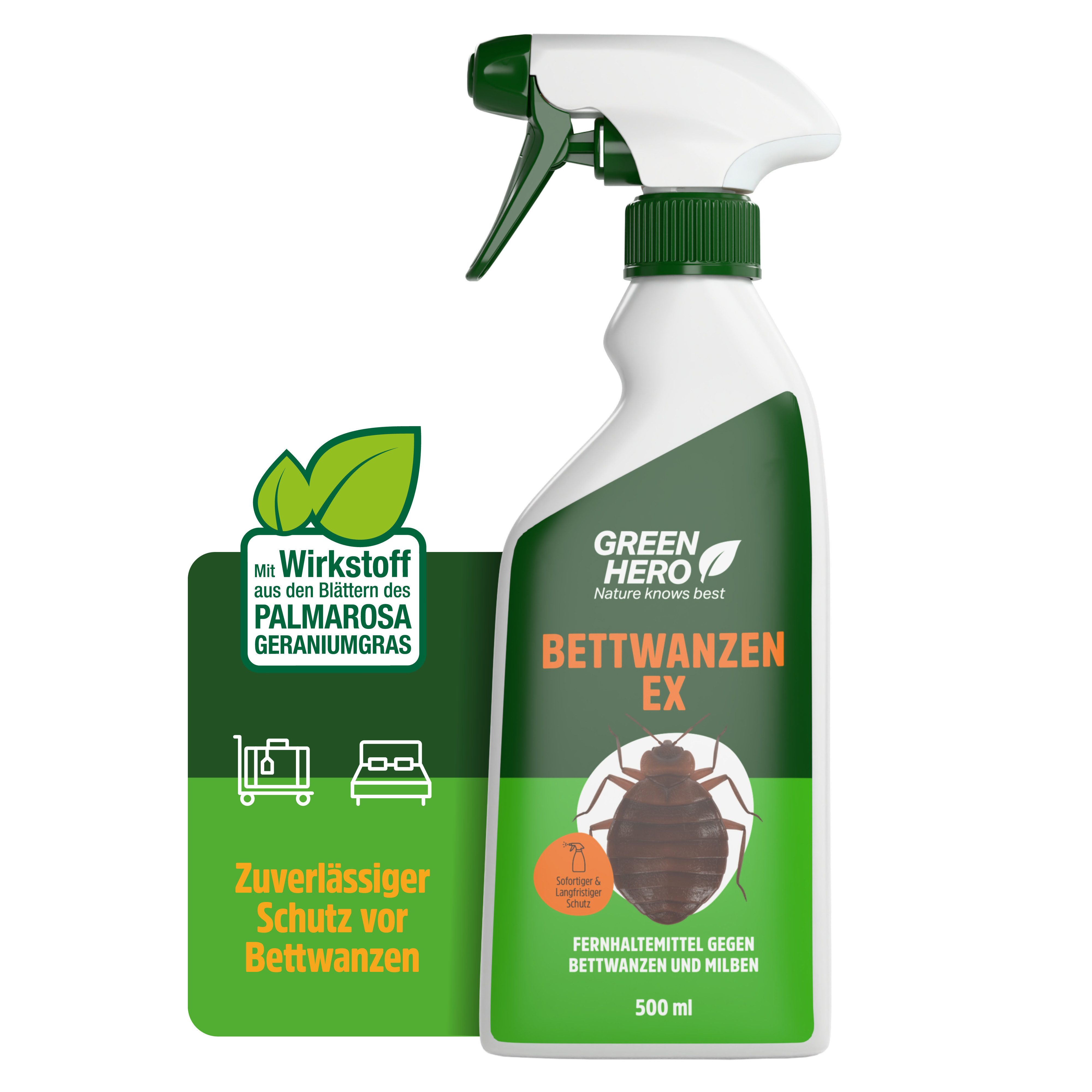Insektenspray Bettwanzen-Ex Spray zur Bettwanzenbekämpfung
