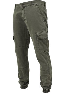 URBAN CLASSICS Cargohose Urban Classics Herren Washed Cargo Twill Jogging Pants (1-tlg)