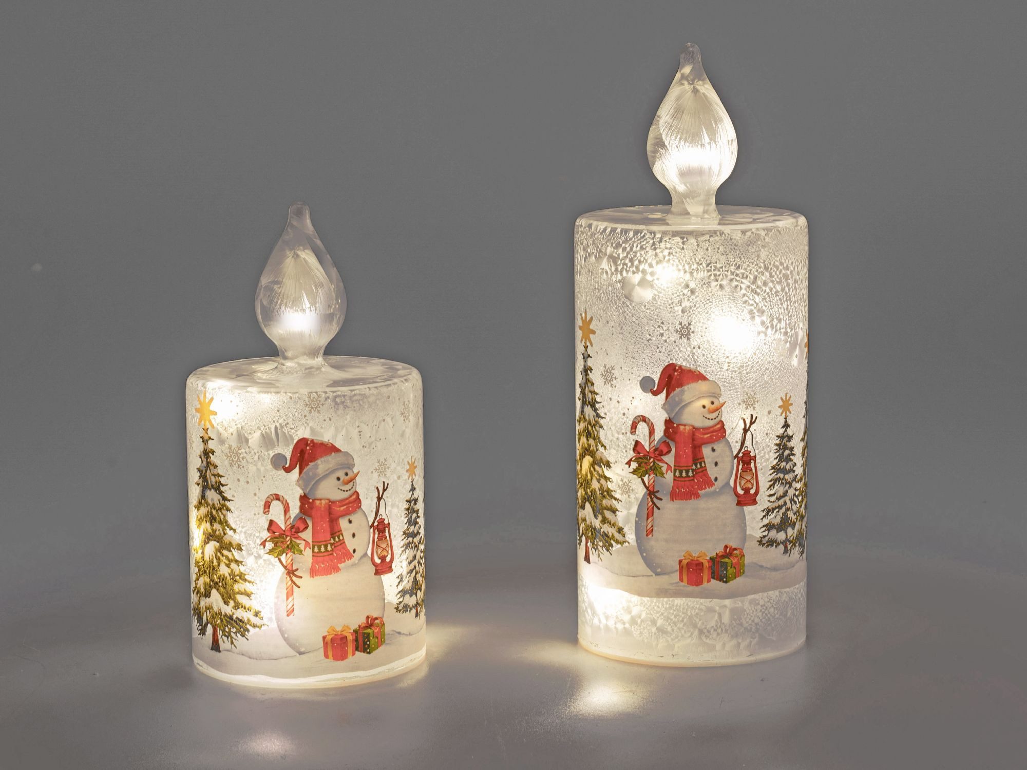 formano Weihnachtsfigur Schneemann, Mit Timerfunktion, Weiß, günstig online kaufen