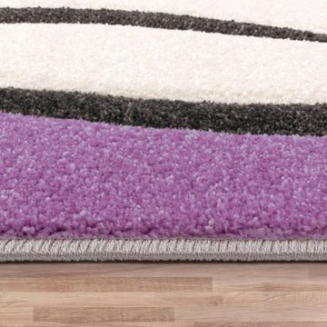 Teppich Moderner Teppich Wohnzimmer Kariert Trendig Pastell, TT Home, Läufer, Höhe: 16 mm