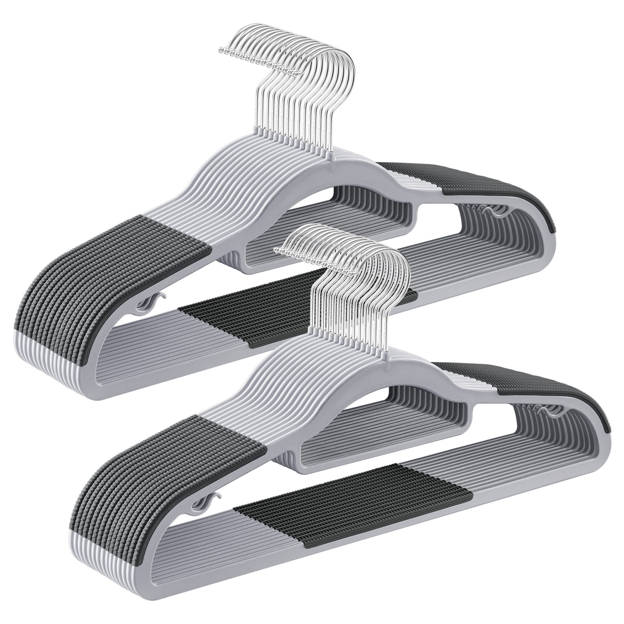 SONGMICS Kleiderbügel Kunststoff, (30-tlg), 30/50er Set, Jackenbügel aus Ku günstig online kaufen