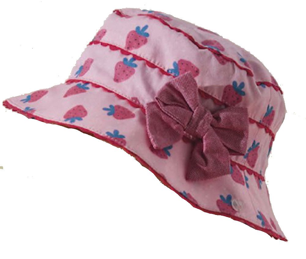Sonnenhut Ysabel Mora Baby Mädchen Hut Mütze Erdbeere rosa