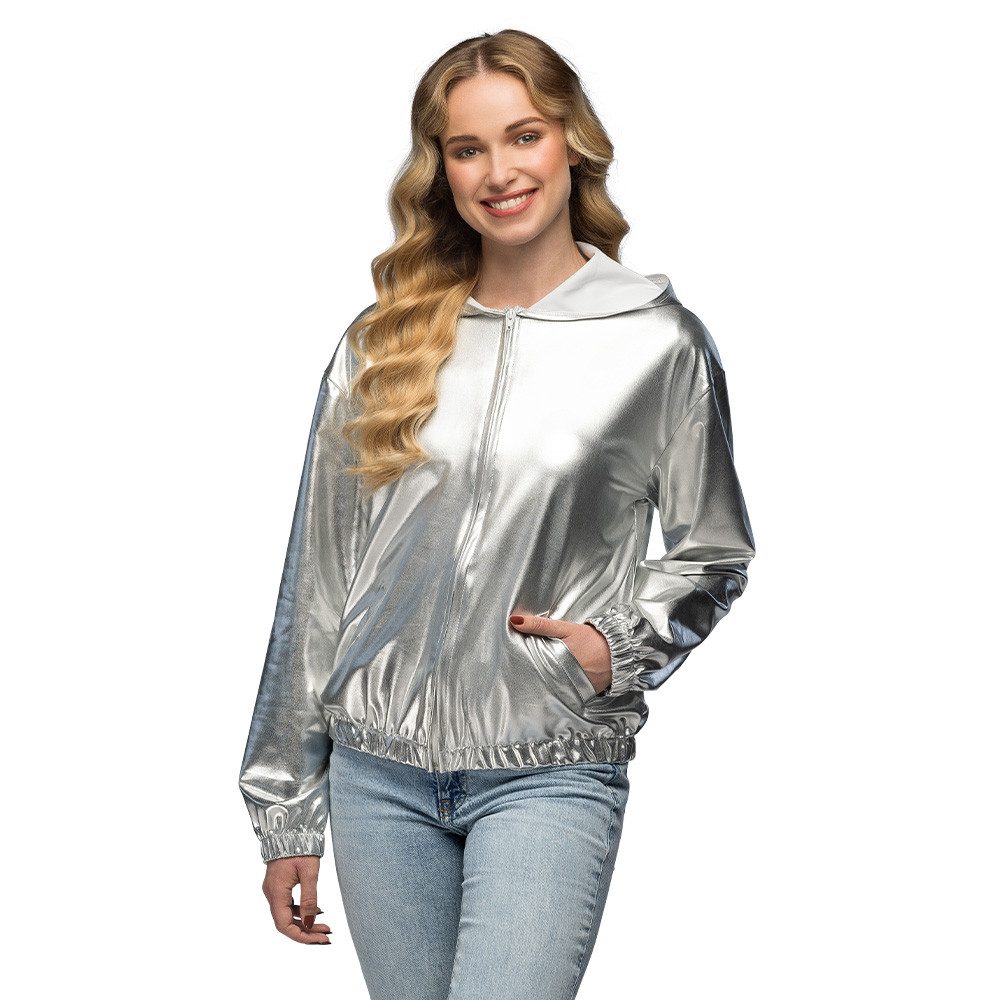 Boland Kostüm Jacke Space silber günstig online kaufen