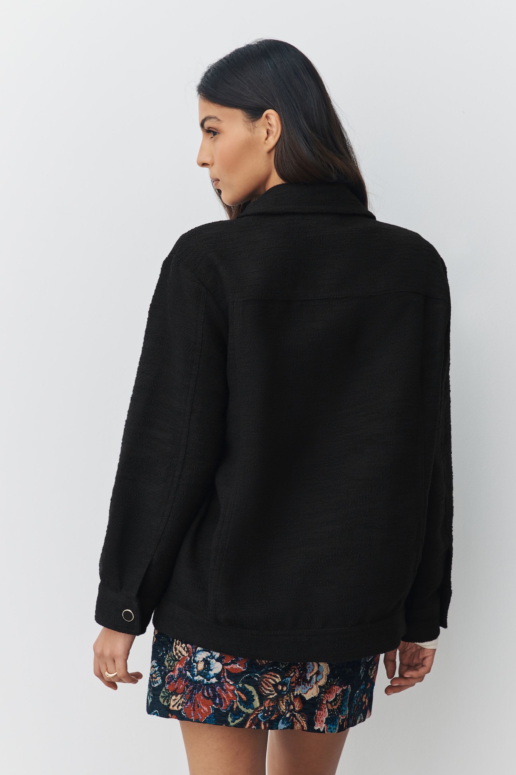 Next Hemdjacke Bouclé-Hemdjacke (1-St)