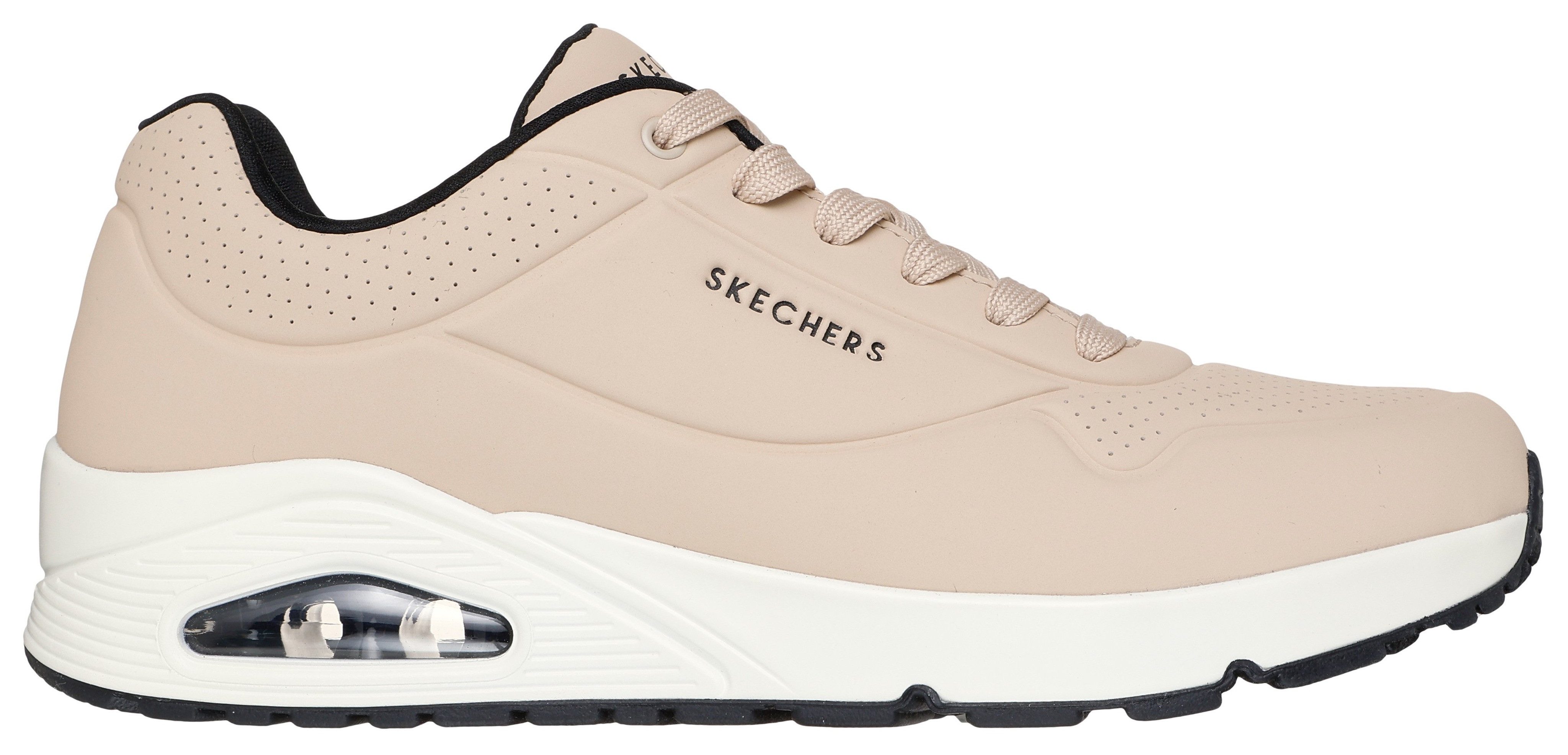 Skechers Uno - Stand on Air Sneaker Freizeitschuh, Halbschuh, Schnürschuh mit Air-Cooled Memory Foam