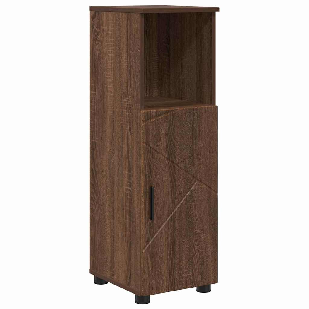 vidaXL Badezimmerspiegelschrank Badezimmer Schrank Braune Eiche günstig online kaufen