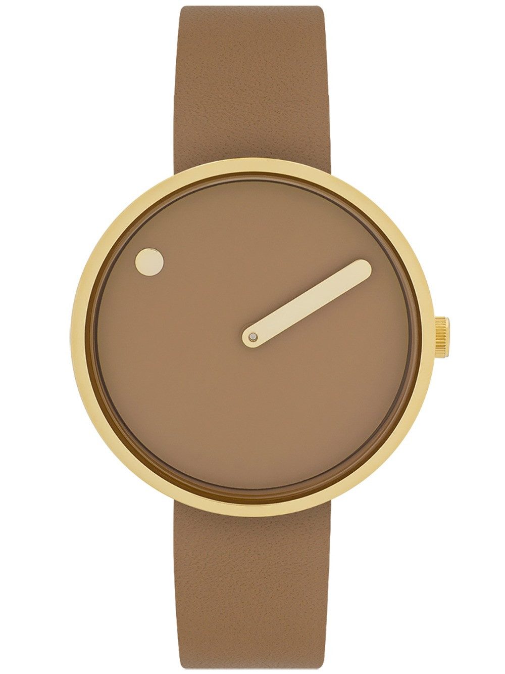 PICTO Quarzuhr Picto 34002-4814G Cappuccino Brown Unisex 34mm 5ATM Picto 34002-4814G Cappuccino Brown Unisex 34mm 5ATM