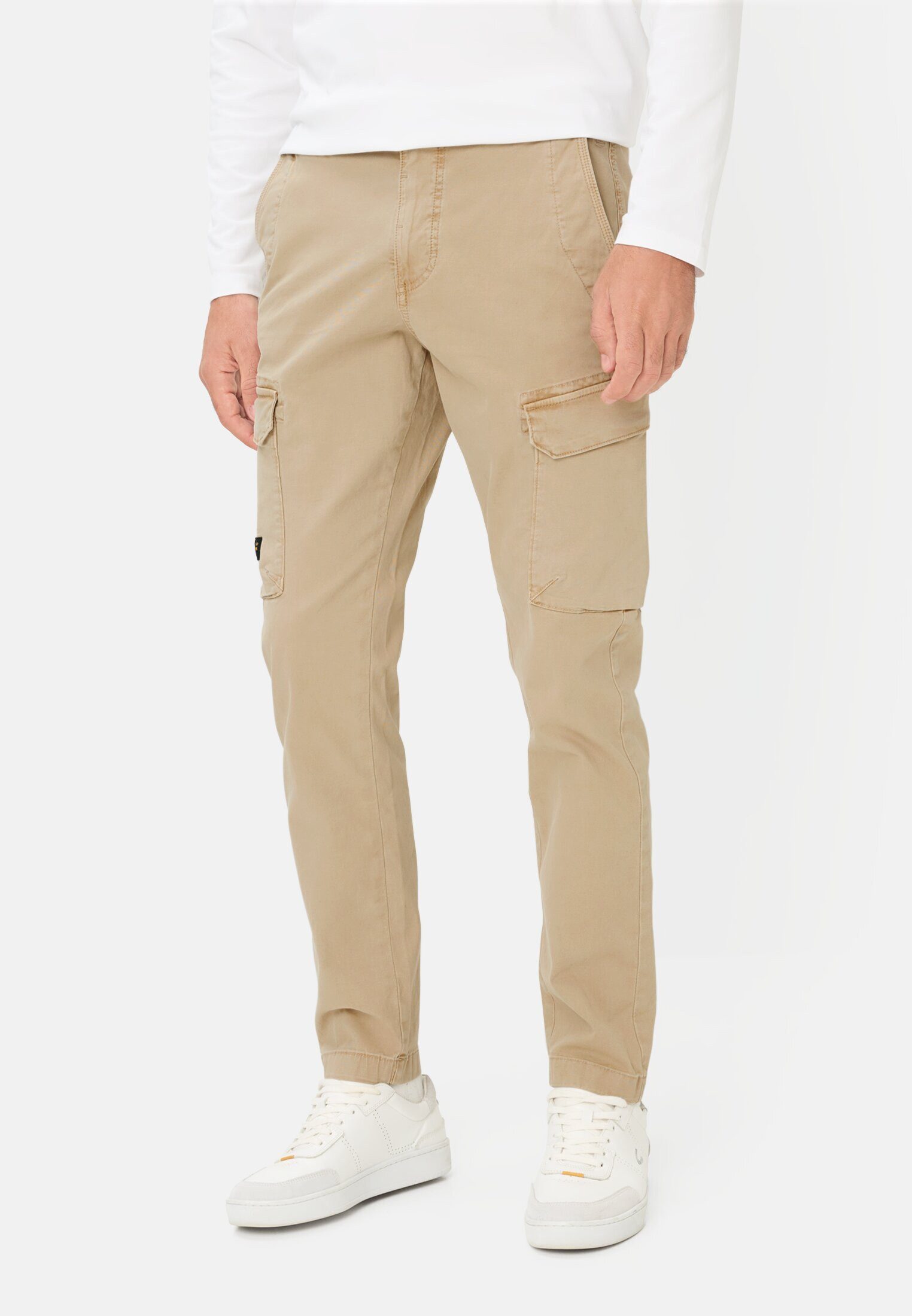 camel active Cargohose aus komfortablem Baumwoll-Mix