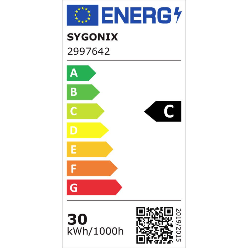 Energieeffizienzklasse: 